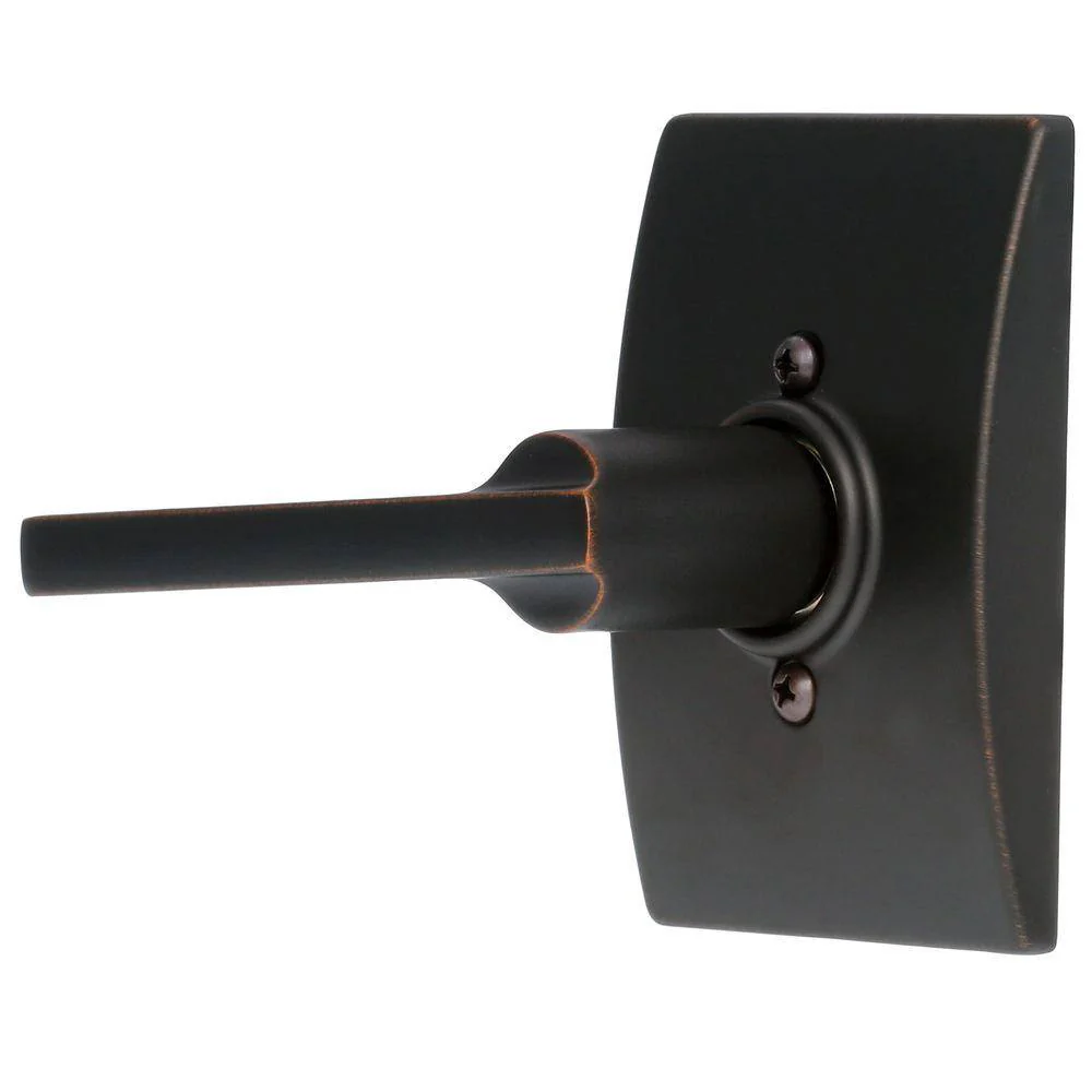 Schlage Latitude Aged Bronze Dummy Door Lever with Century Trim - Image 3