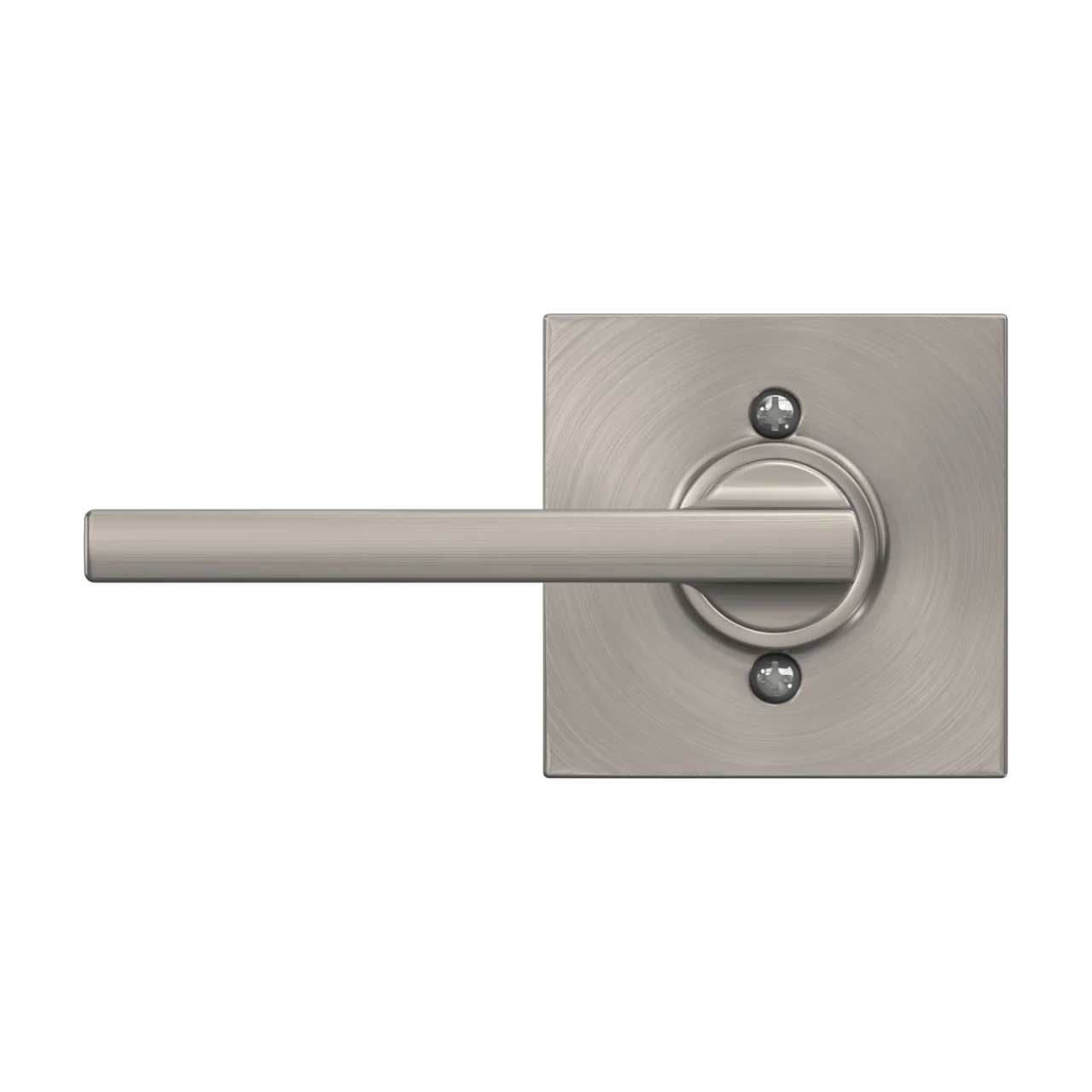 Schlage Latitude Satin Nickel Dummy Door Lever - Image 2