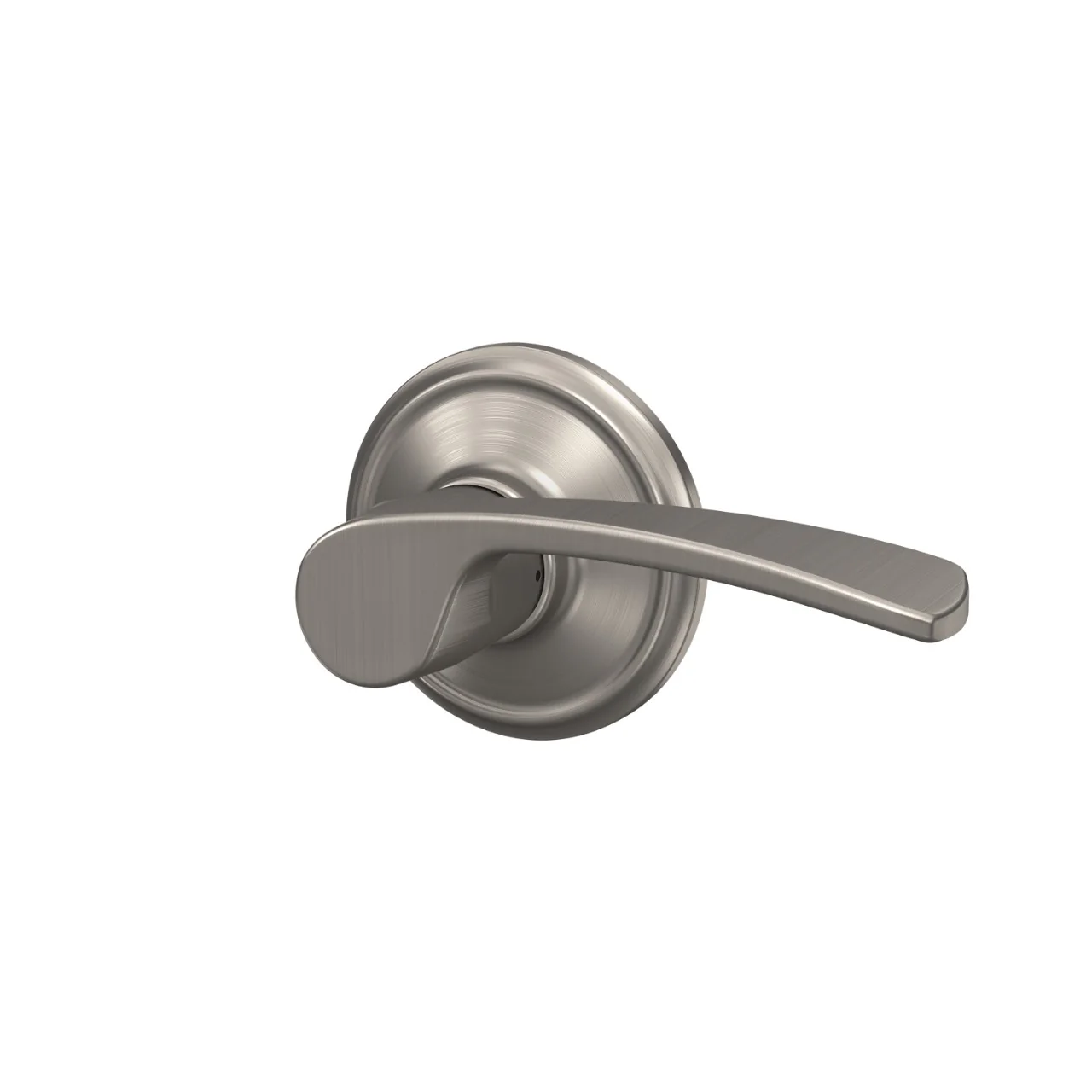 Schlage Merano Satin Nickel Passage Hall/Closet Door Lever - Image 3