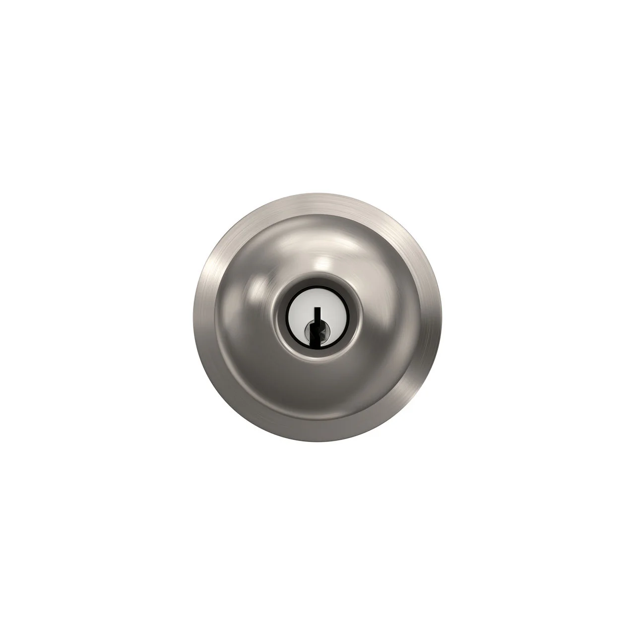 Schlage Orbit Satin Chrome Commercial Keyed Entry Door Knob