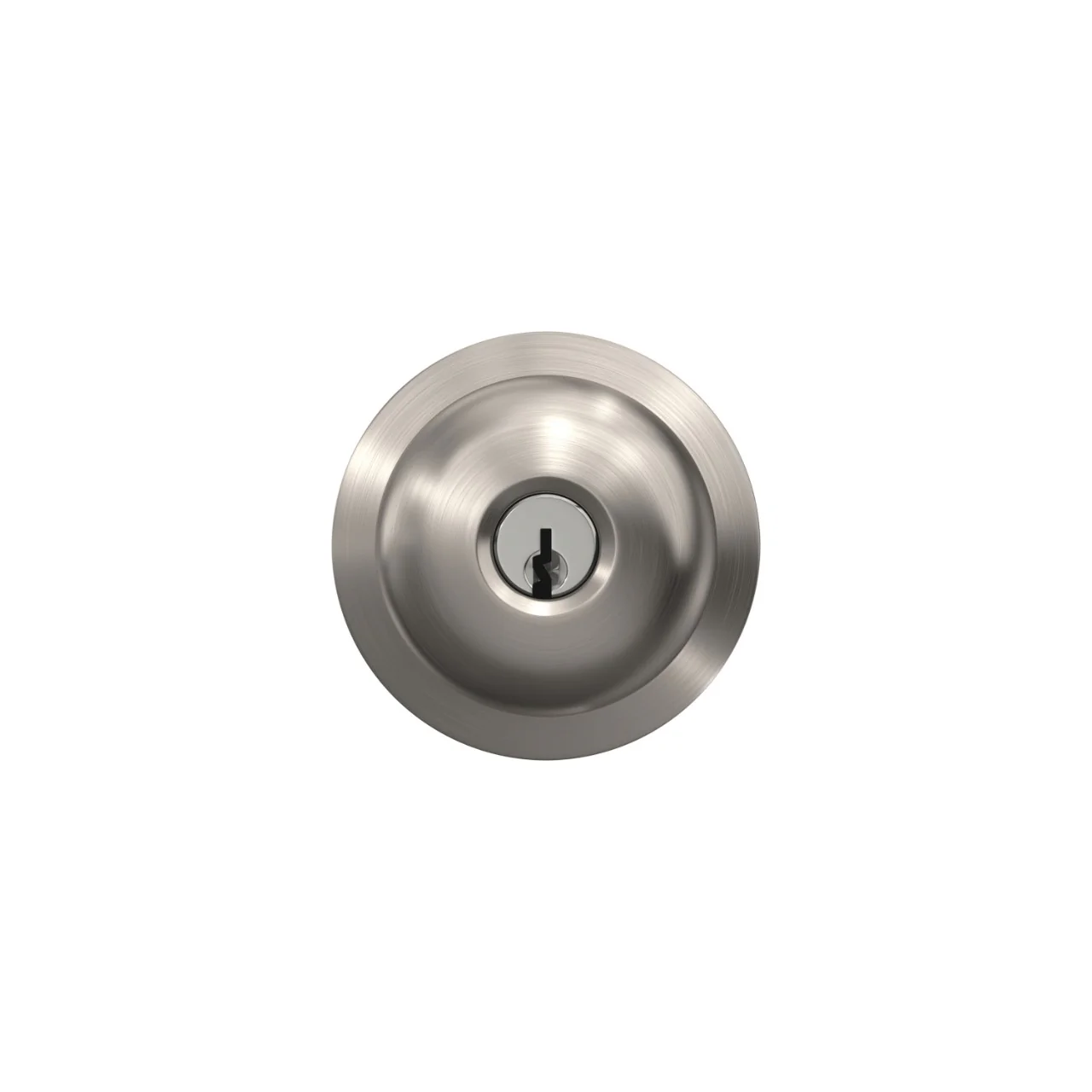 Schlage Plymouth Bright Brass Keyed Entry Door Knob