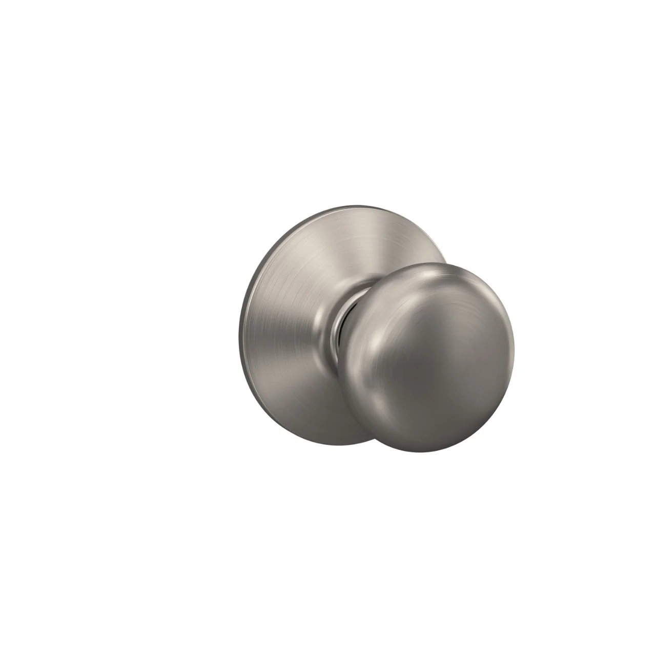 Schlage Plymouth Series Bright Brass Passage Hall/Closet Door Knob