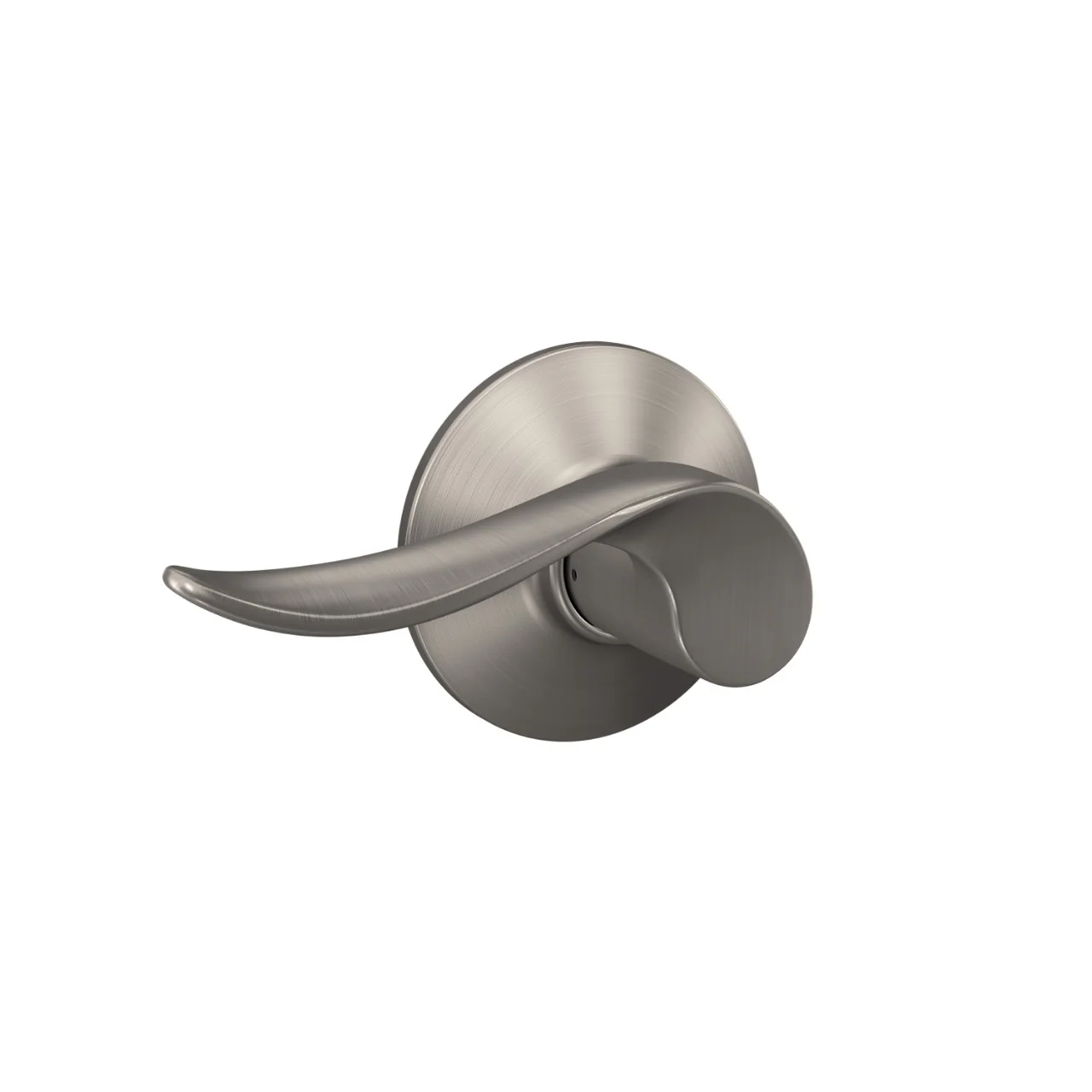 Schlage Sacramento Passage Door Lever, Satin Nickel – Hall/Closet