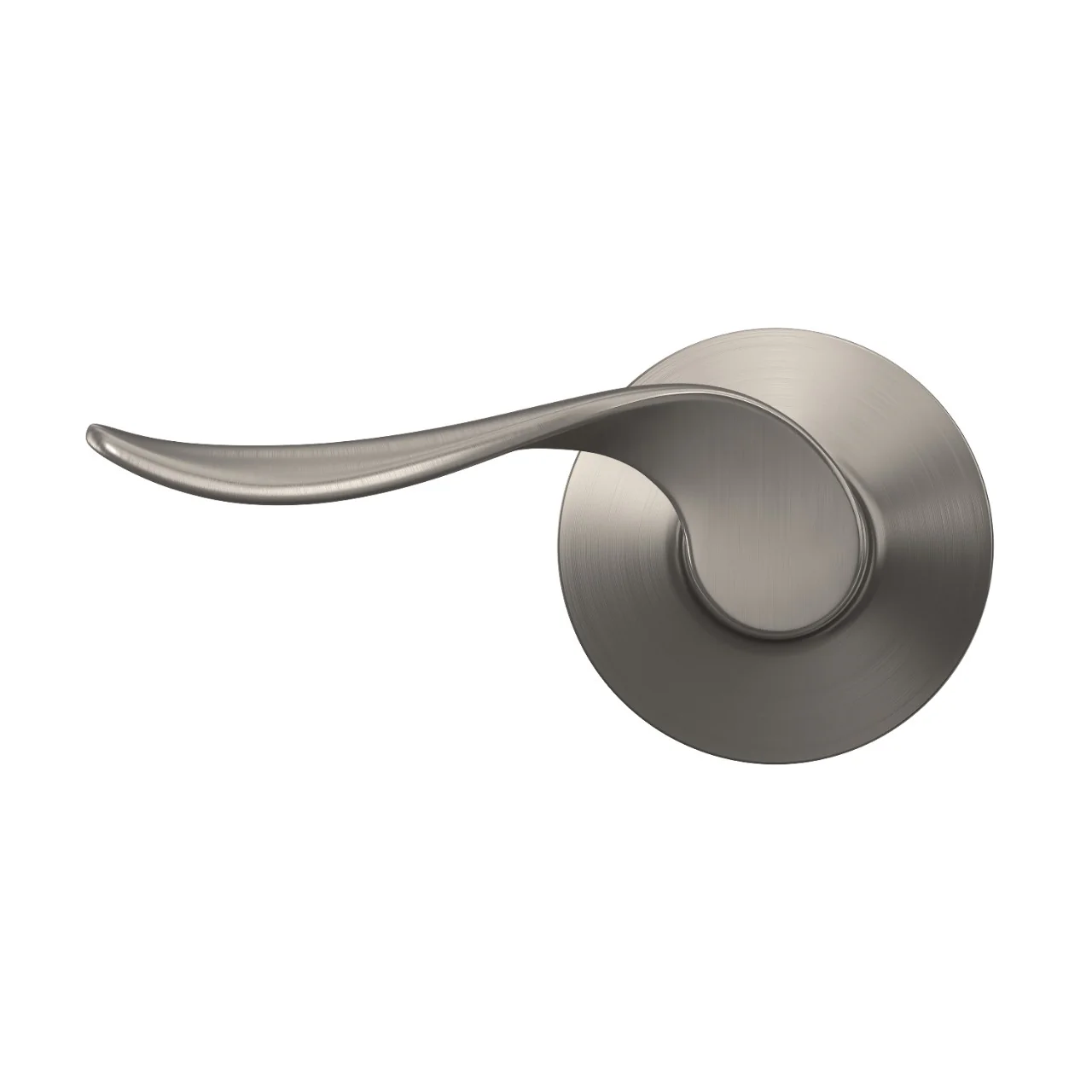 Schlage Sacramento Satin Nickel Passage Hall/Closet Door Lever - Image 2