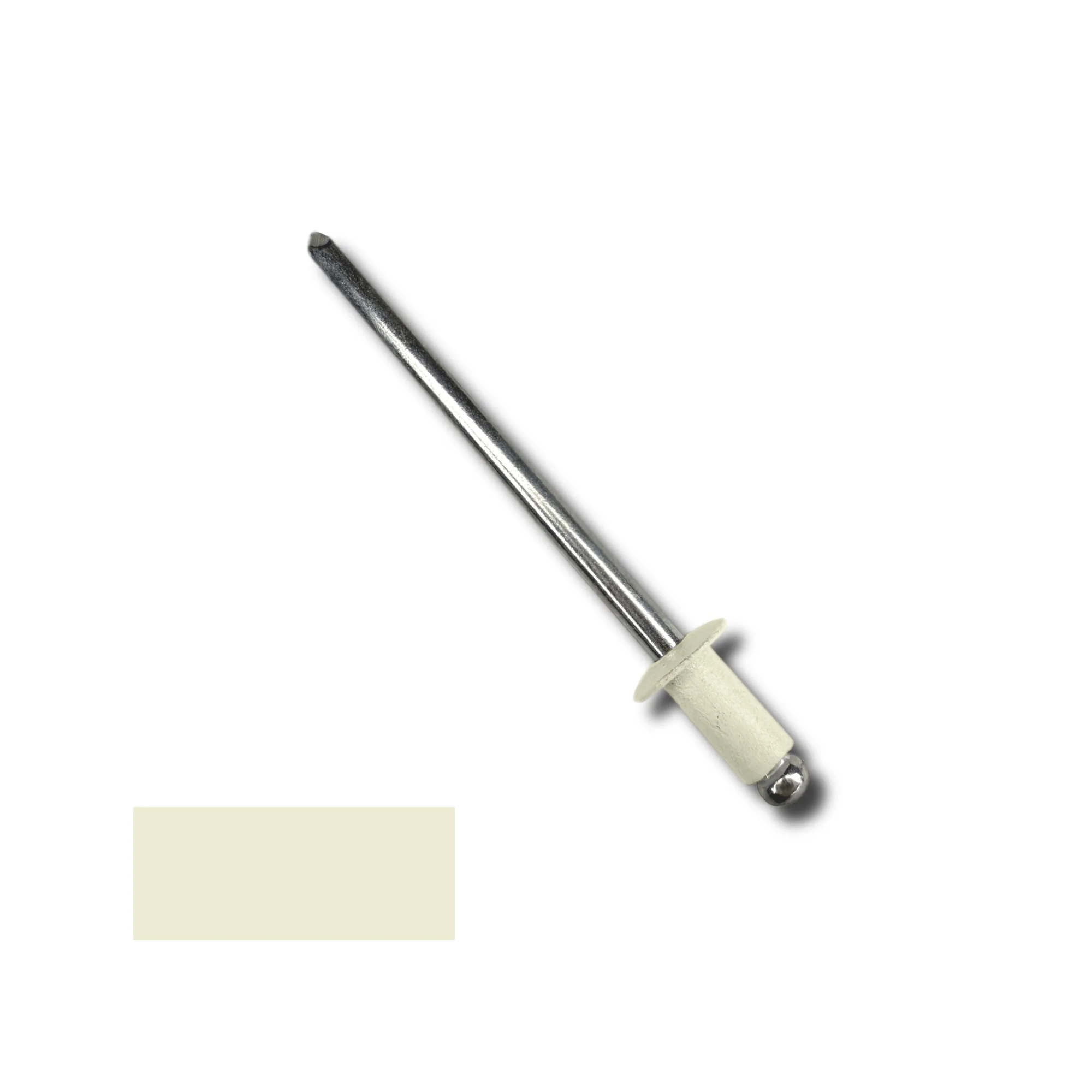 Scroo Rivet Aluminum #42D Blind Pop Rivets, Storm Gray #59, 1/8 in Dia x 1/4 in Body, 100-Pack (Bag) - Image 2