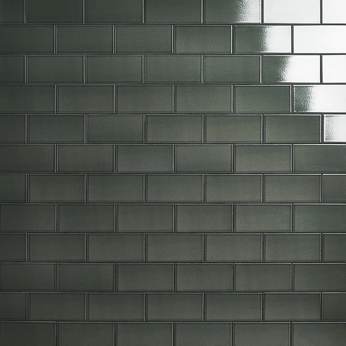 Seaside Ash Gray 4x8 Crackled Glossy Ceramic Tile - Lux Tile - Image 3