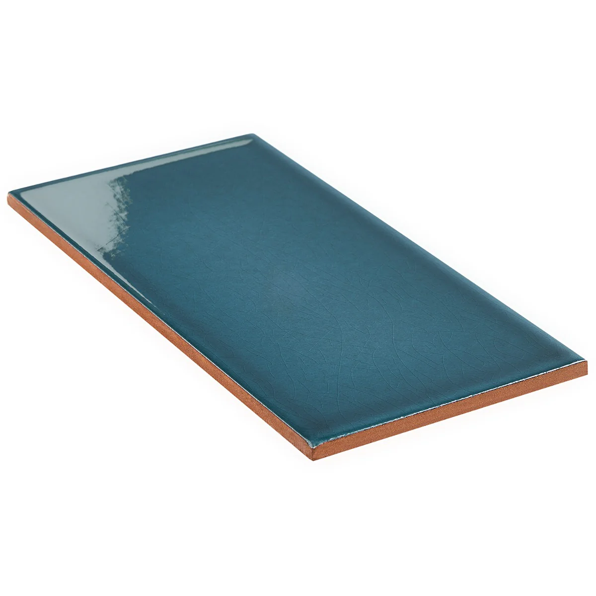 Seaside Marine Blue 4x8 Crackled Glossy Ceramic Tile - Lux Tile - Image 7
