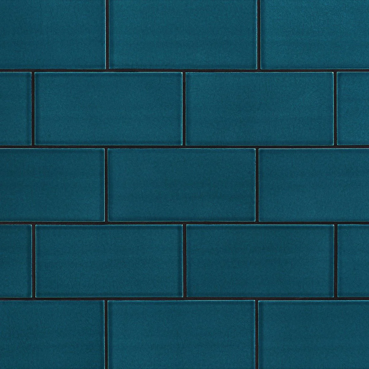 Seaside Marine Blue Crackled Glossy Ceramic Tile - 4x8 Inch - Image 9