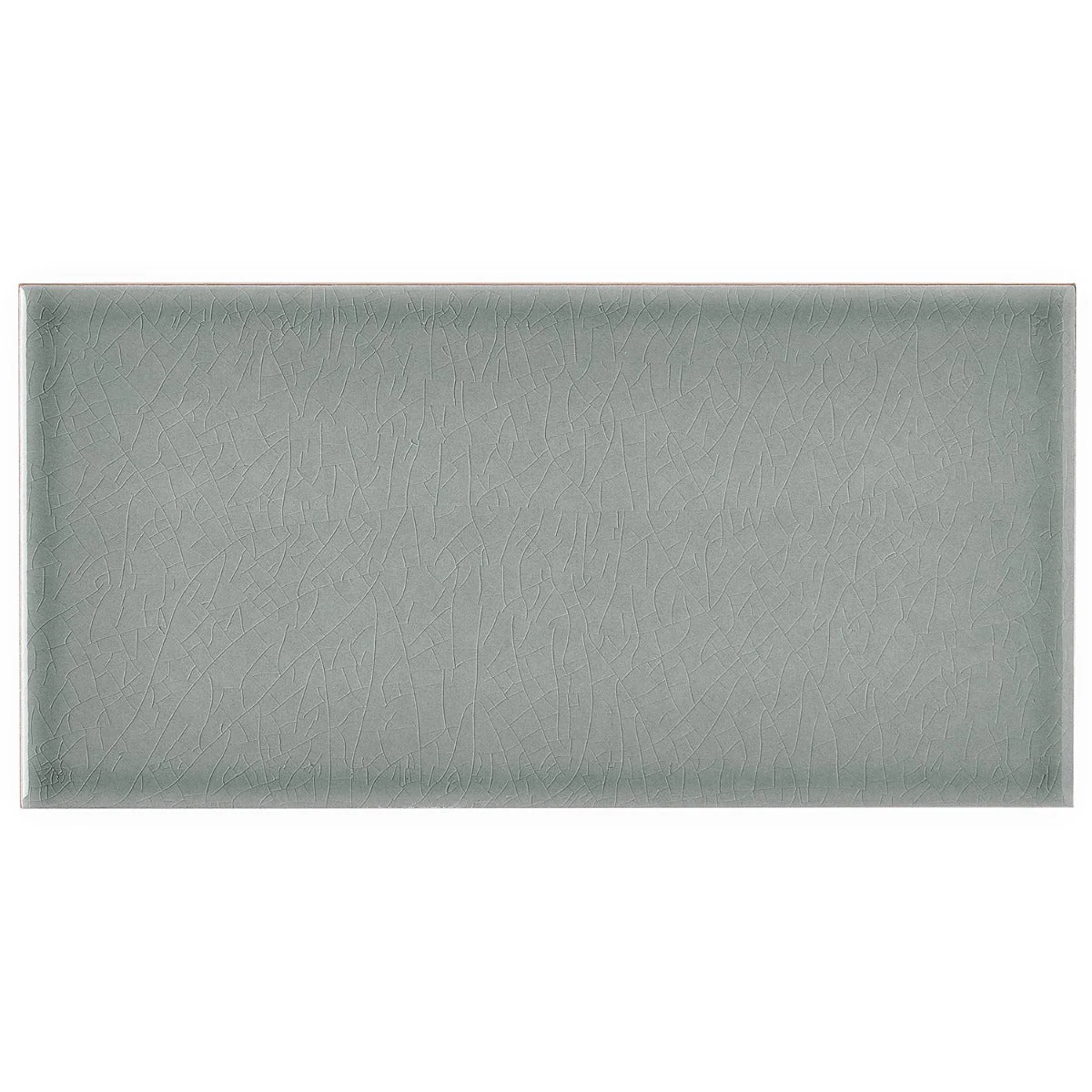 Seaside Steel Blue 4x8 Crackled Glossy Ceramic Tile - Tilebar - Image 6
