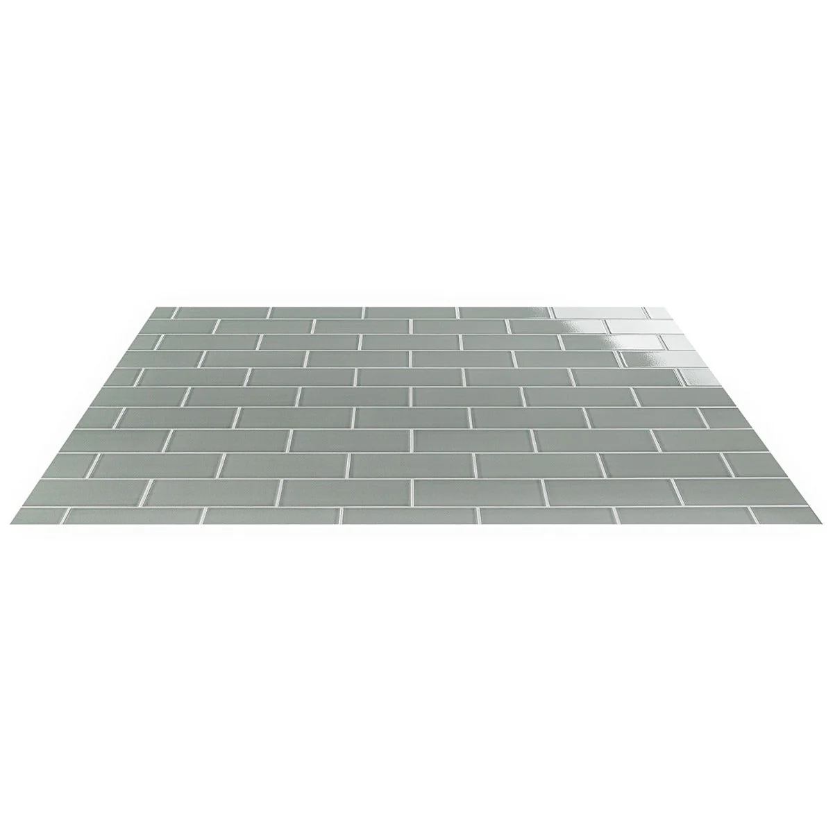 Seaside Steel Blue 4x8 Crackled Glossy Ceramic Tile - Tilebar - Image 8