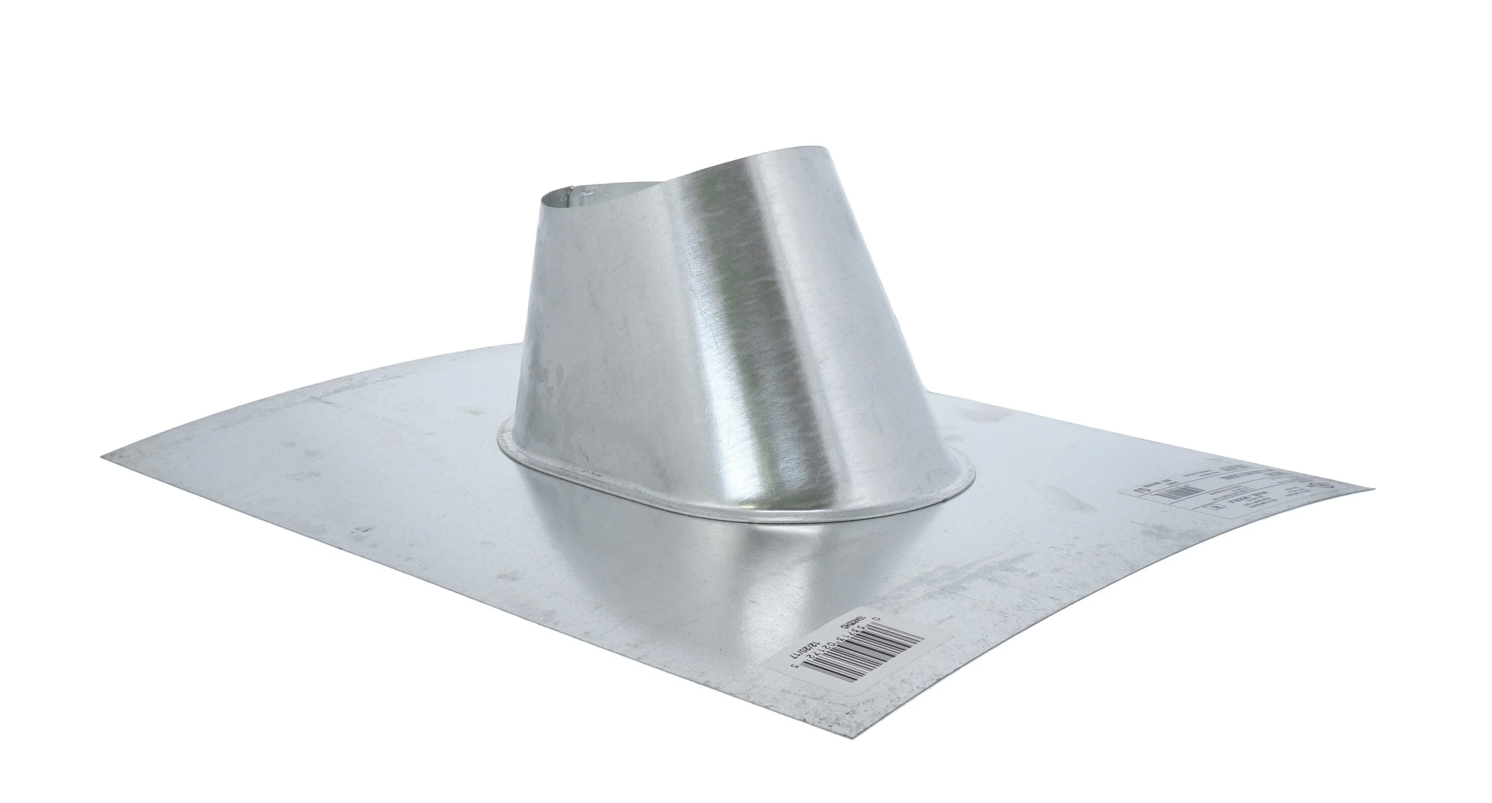 Selkirk Gas Vent Flashing, 16-in W x 13-in L, Silver 28-Gauge Galvanized Steel Step Flashing - Image 4