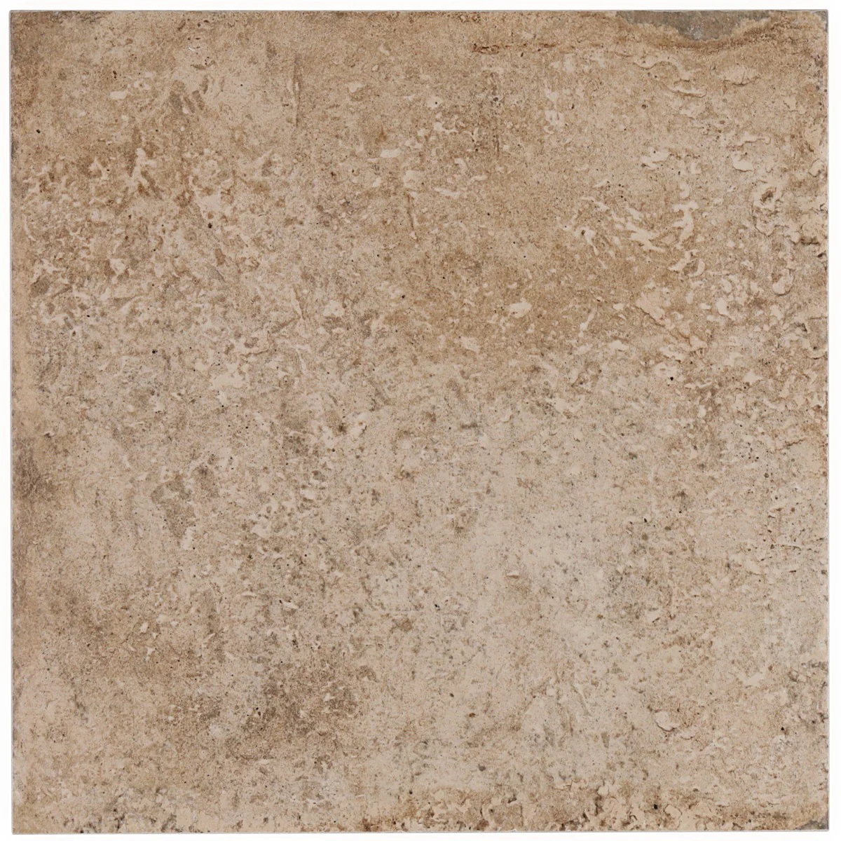 Seville Delfi Beige 12x12 Matte Porcelain Tile - Travertine Look - Image 4
