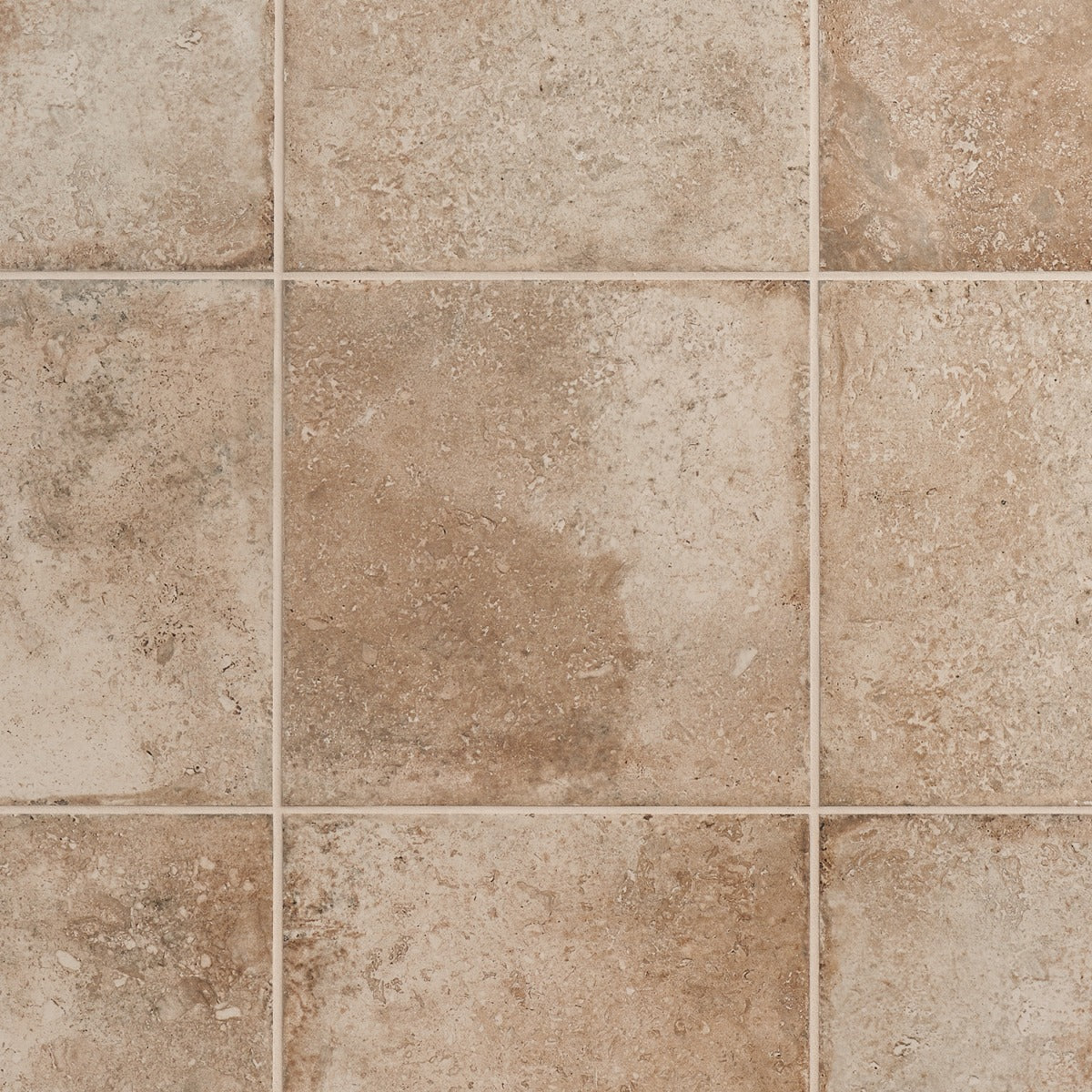 Seville Delfi Beige 12x12 Matte Porcelain Tile - Travertine Look - Image 6