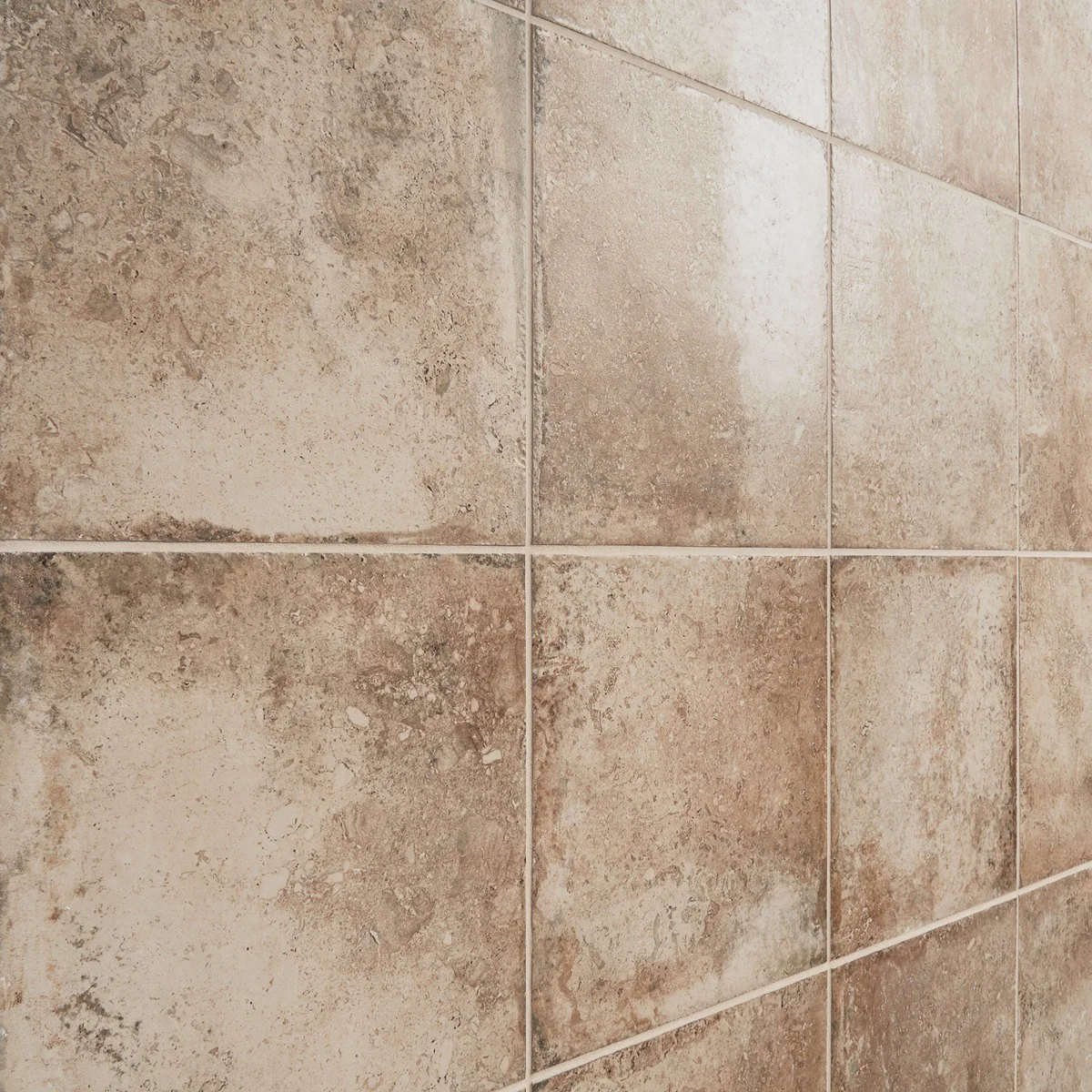 Seville Delfi Beige 12x12 Matte Porcelain Tile - Travertine Look - Image 7
