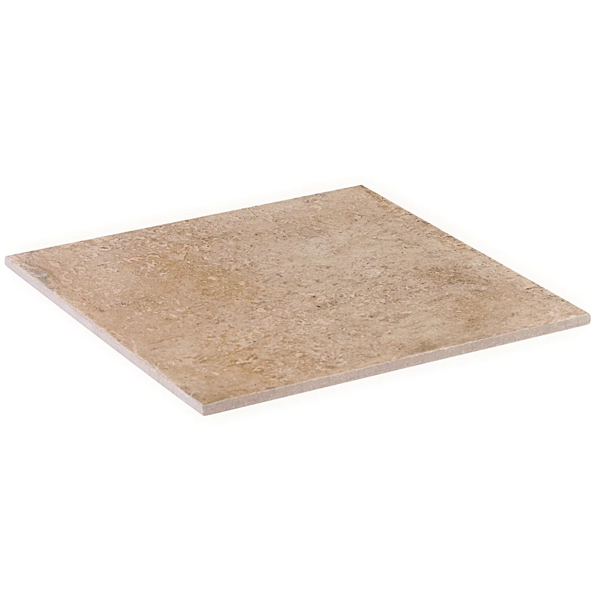Seville Delfi Beige 12x12 Matte Porcelain Tile - Travertine Look - Image 9
