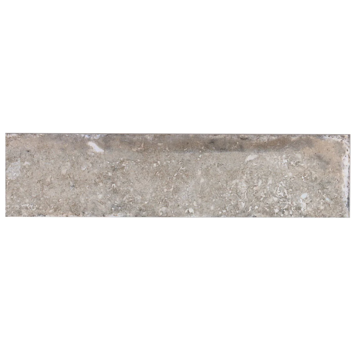 Seville Efeso Gray 3x12 Porcelain Subway Tile - Travertine Look - Image 7