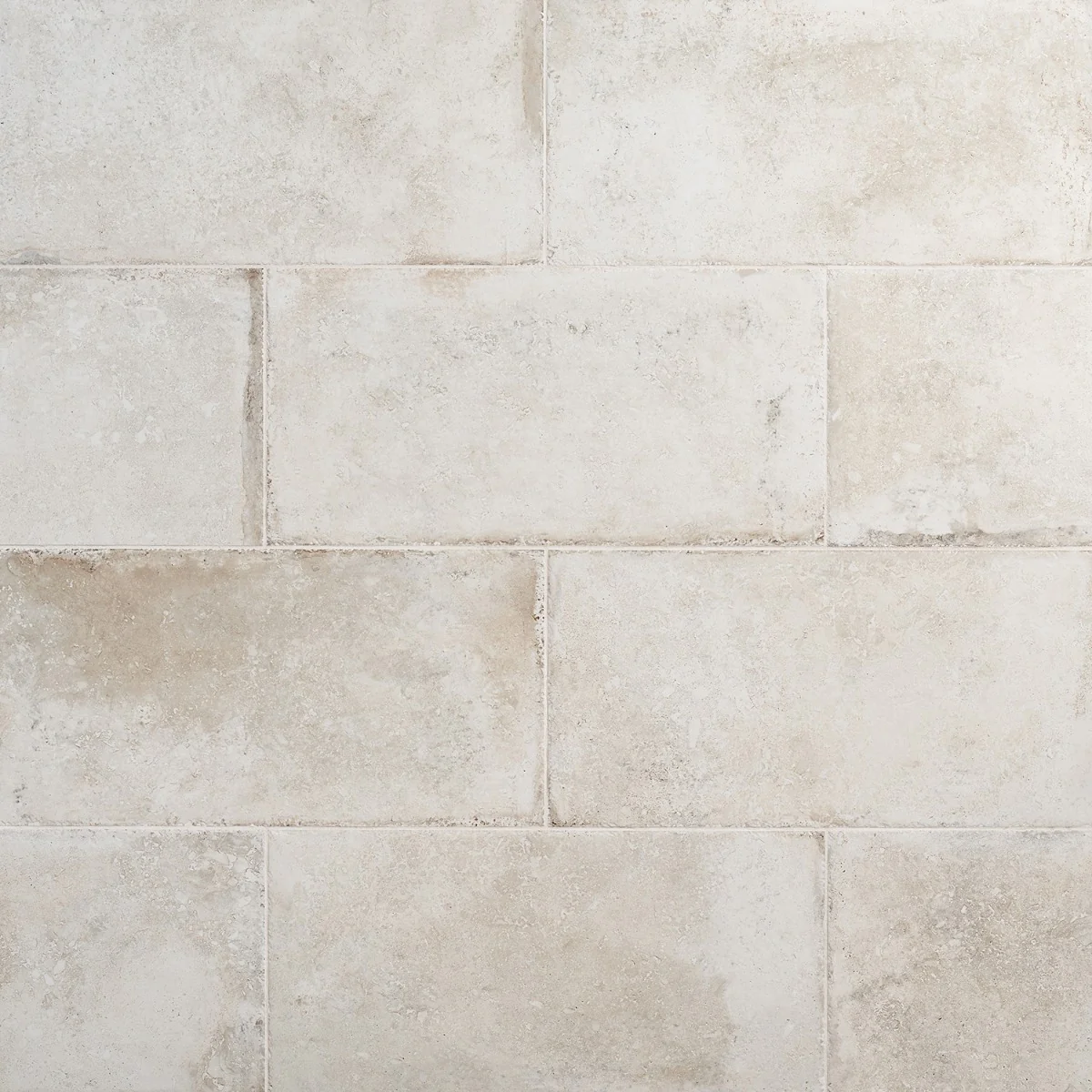 Seville Olimpia White 12x24 Matte Porcelain Tile - Travertine Look - Image 4