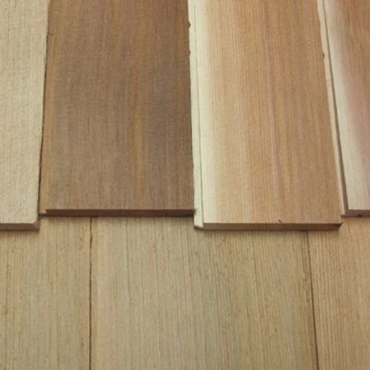 Shakertown Craftsman 1-Course Cedar Shingle Panel, 14 in. Exposure x 8 ft, Staggered-Butt, Traditional Keyway, Unprimed