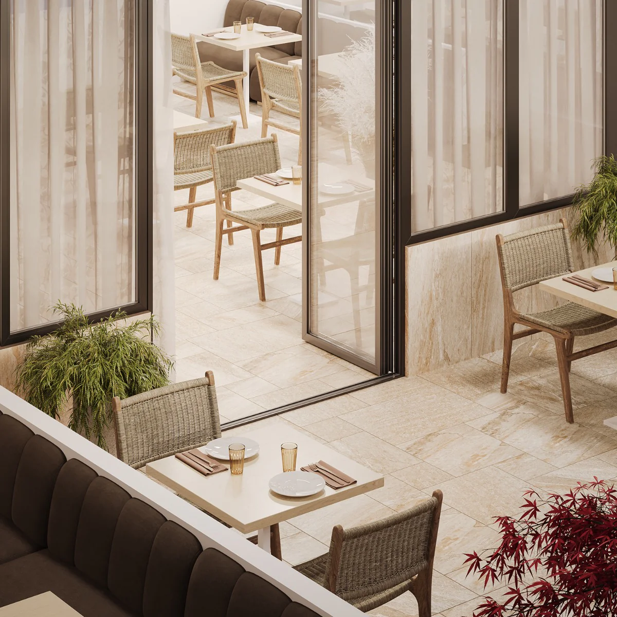 Shala Sand Beige 18x26 Matte Porcelain Tile - Lux Tile - Image 4