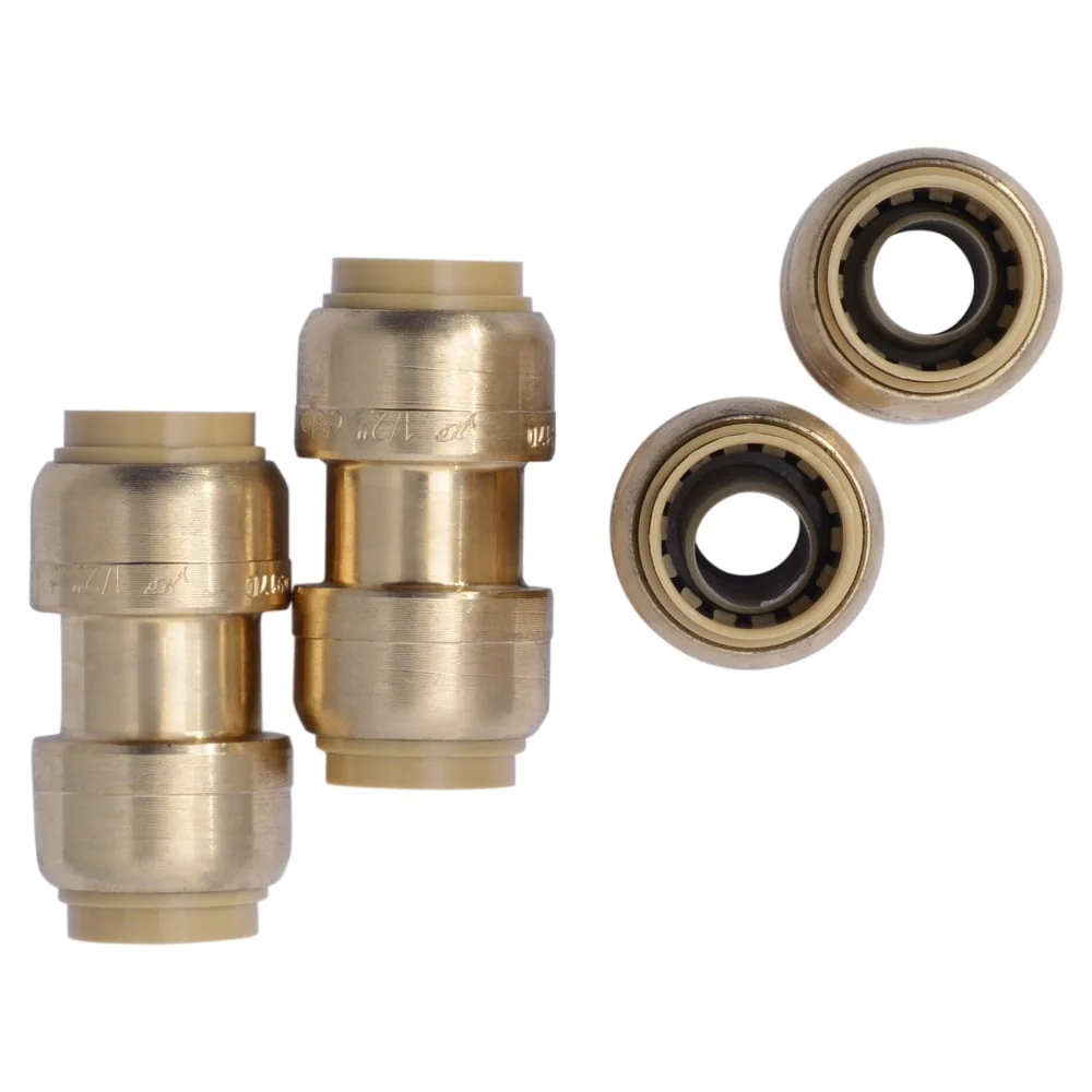 SharkBite 1/2-in Push-to-Connect Coupling, 4-Pack - Image 3
