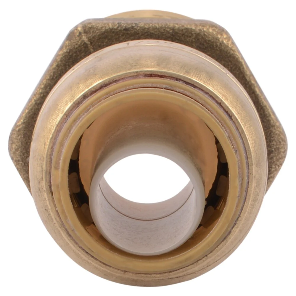 SharkBite 1/2-in Push-to-Connect x 3/4-in MNPT Male Adapter Push Fitting, Brass - Image 5
