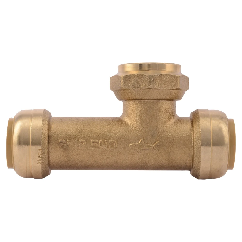 SharkBite 3/4-in Push-to-Connect x 3/4-in Push-to-Connect x 3/4-in dia Expansion Tank Tee Push Fitting - Image 2