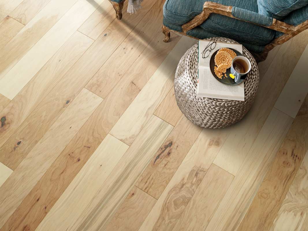 Shaw Northington Smooth 5" Wide Hickory Engineered Hardwood Flooring, ScufResist Platinum, Sold by Carton (15.8 sq. ft.) - Image 5