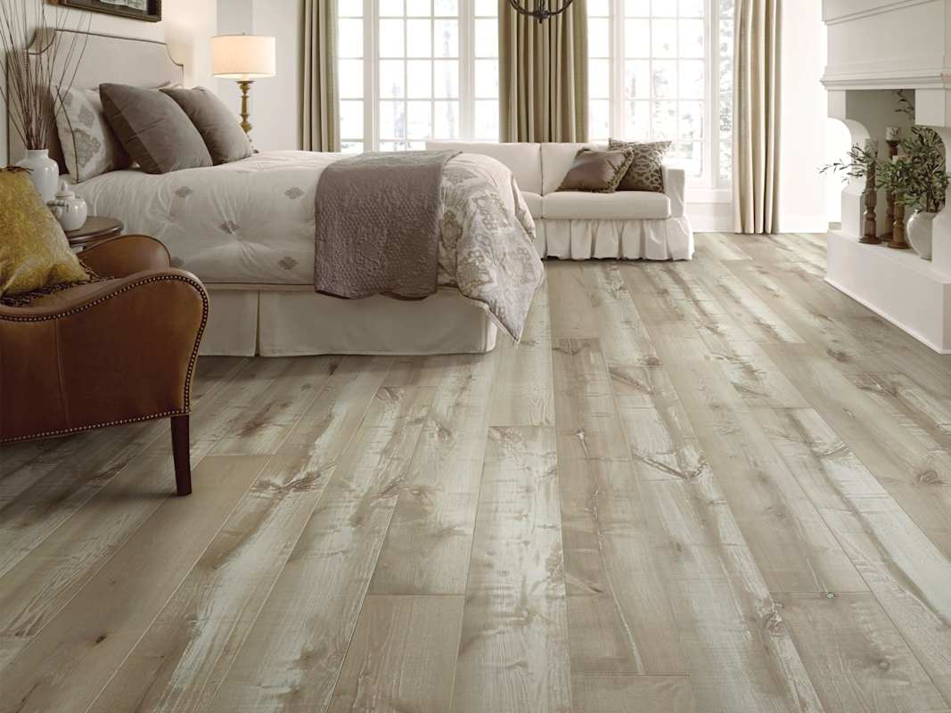 Shaw Reflections Maple 7" Wide Smooth Engineered Hardwood Flooring, ScufResist Platinum + Repel Finish — Carton, 23.58 sq. ft. - Image 3