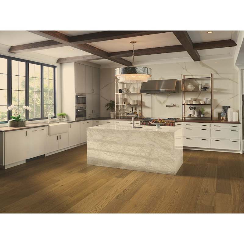 Shaw Utmost 7.5" Wide Wire Brushed Engineered White Oak Flooring, Low Gloss – 1/2" Thick, Micro‑Beveled Edges – Sold by Carton (27.2 sq ft/carton) - Image 7