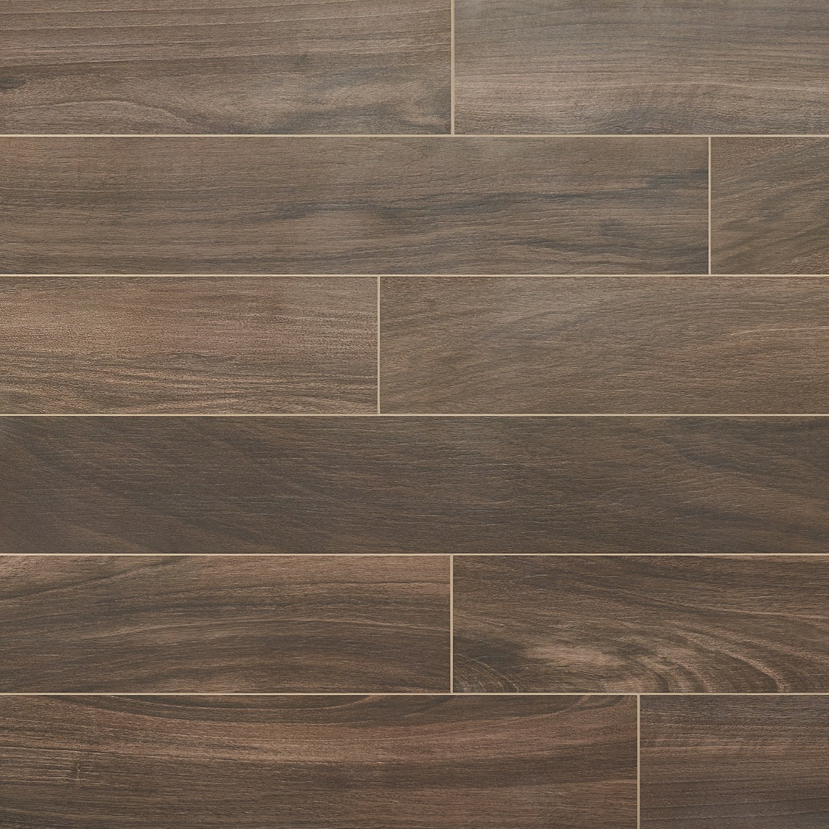 Silkwood Walnut Brown 8x48 Matte Porcelain Tile - Lux Tile - Image 3
