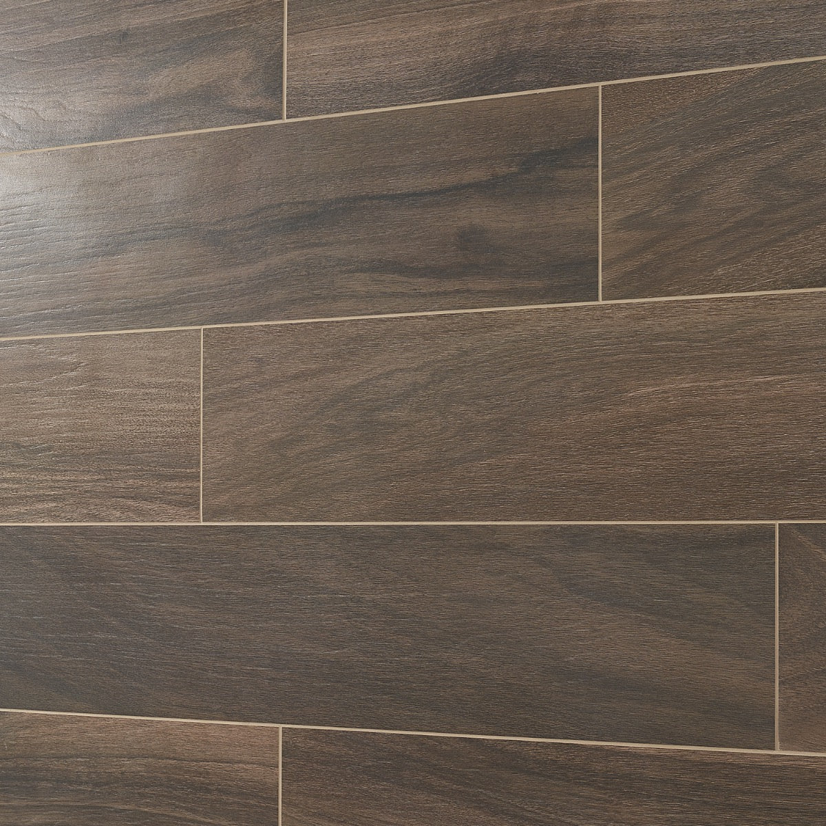 Silkwood Walnut Brown 8x48 Matte Porcelain Tile - Lux Tile - Image 5