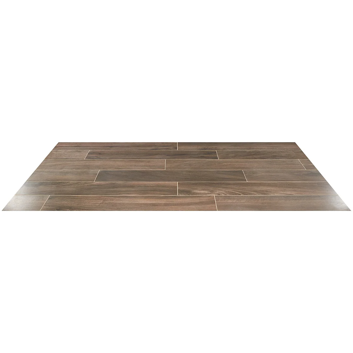 Silkwood Walnut Brown 8x48 Matte Porcelain Tile - Lux Tile - Image 9