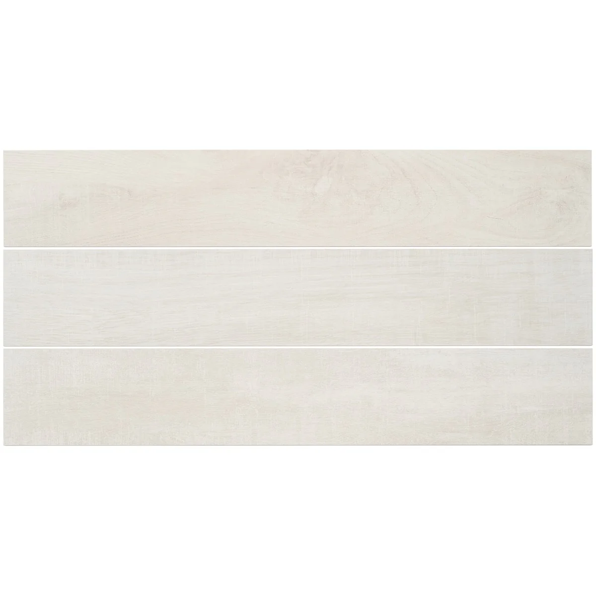 Silkwood White Matte Porcelain Tile - 8x48 Wood Look - Image 2