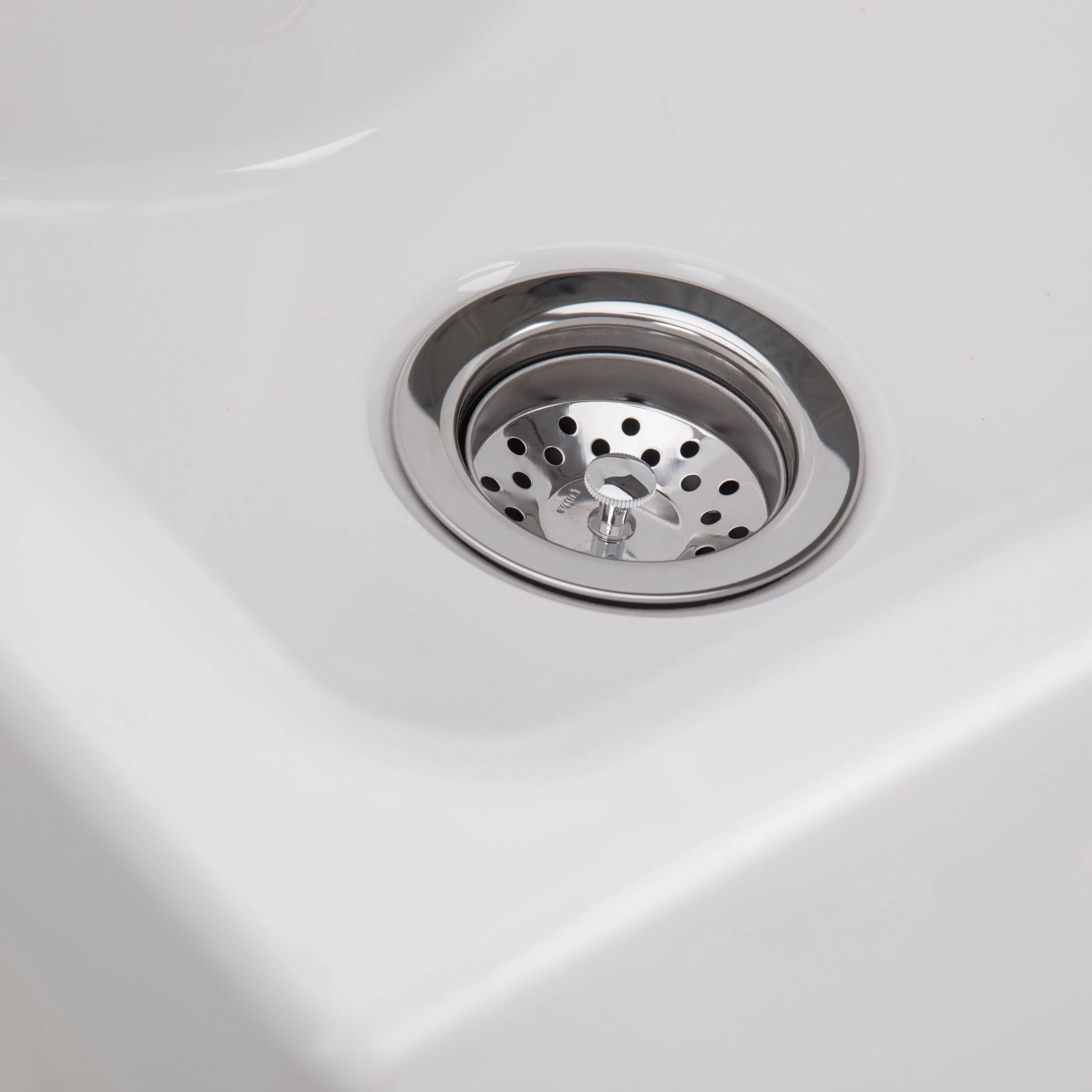 Simpli Home Kyle 24-Inch Pure White Freestanding Laundry Sink with Cabinet - Image 3