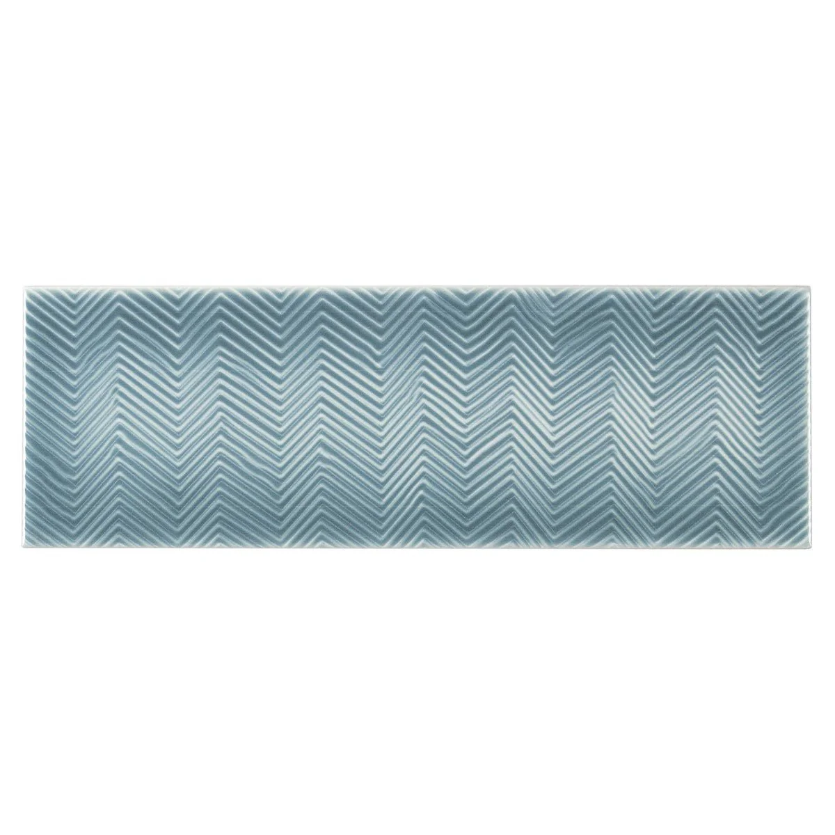 Splendor Blue 4x12 Polished Ceramic Subway Tile - Made in Spain - Image 3