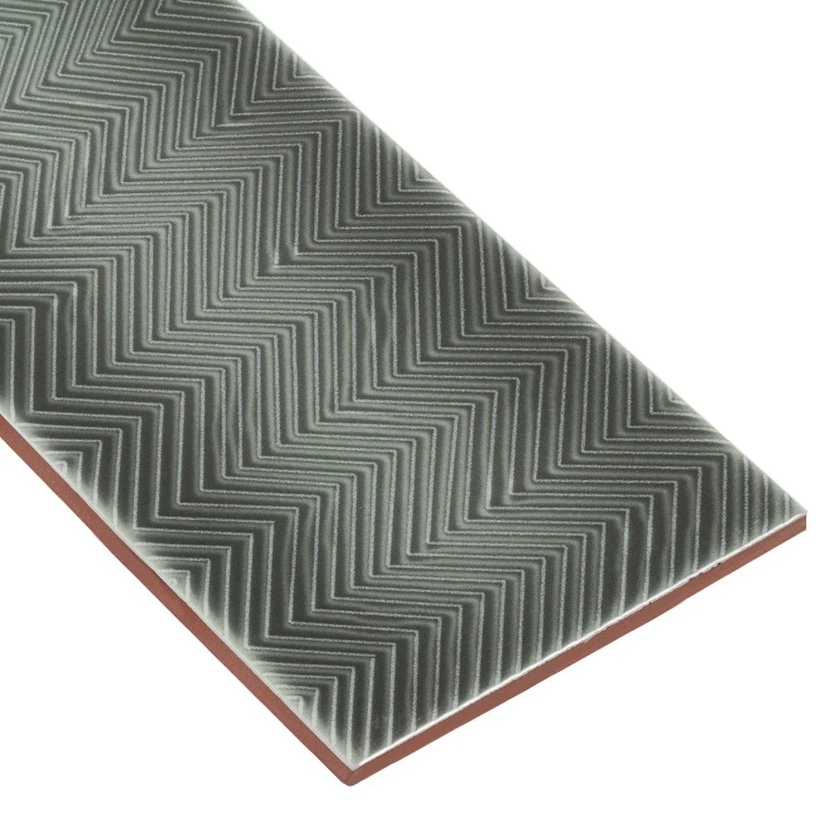 Splendor Gray 4x12 Polished Ceramic Subway Tile - Tilebar - Image 4