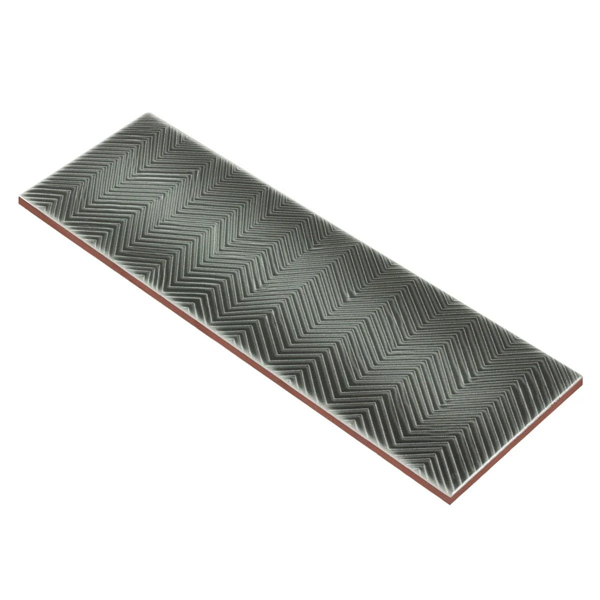 Splendor Gray 4x12 Polished Ceramic Subway Tile - Tilebar - Image 6