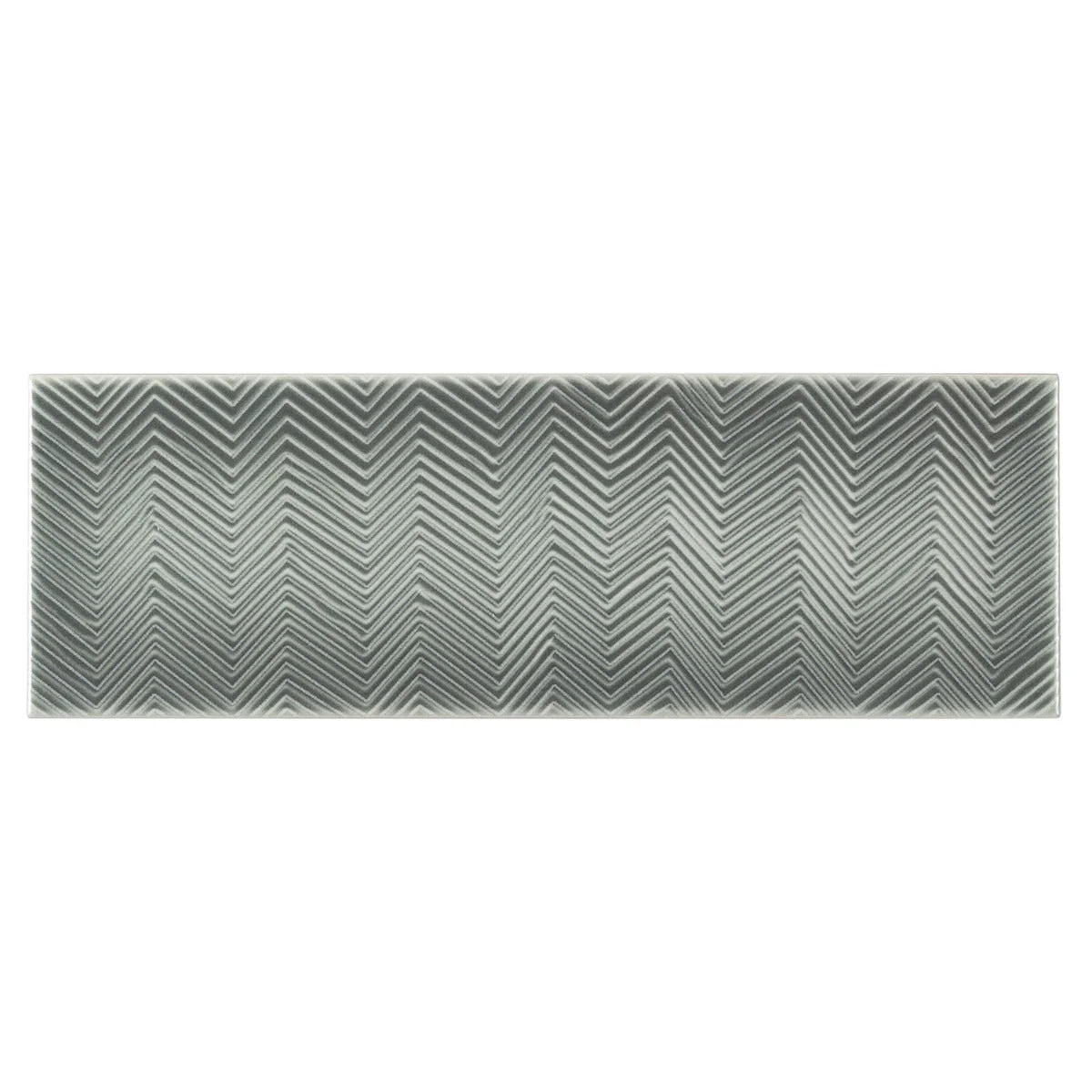 Splendor Gray 4x12 Polished Ceramic Subway Tile - Tilebar - Image 7