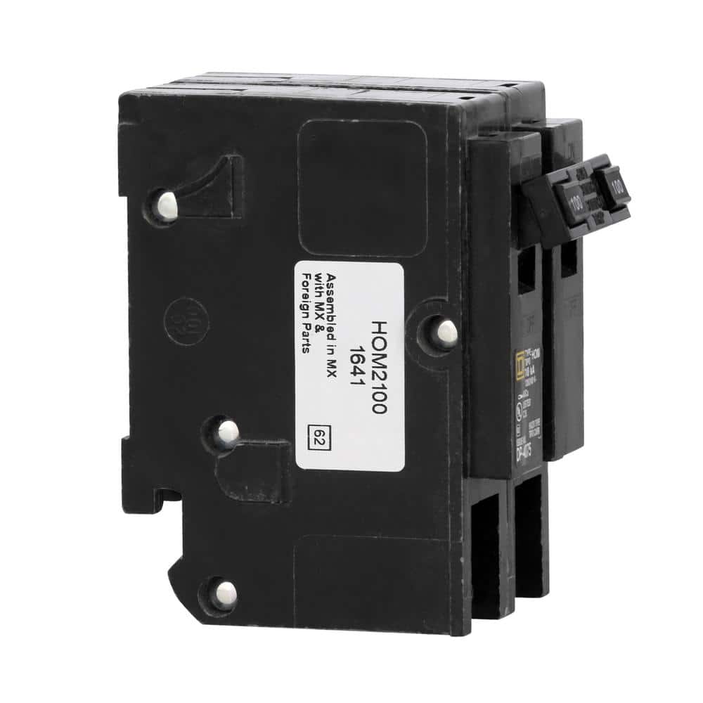 Square D Homeline 100-Amp 2-Pole Standard Trip Circuit Breaker, HOM2100C - Image 4