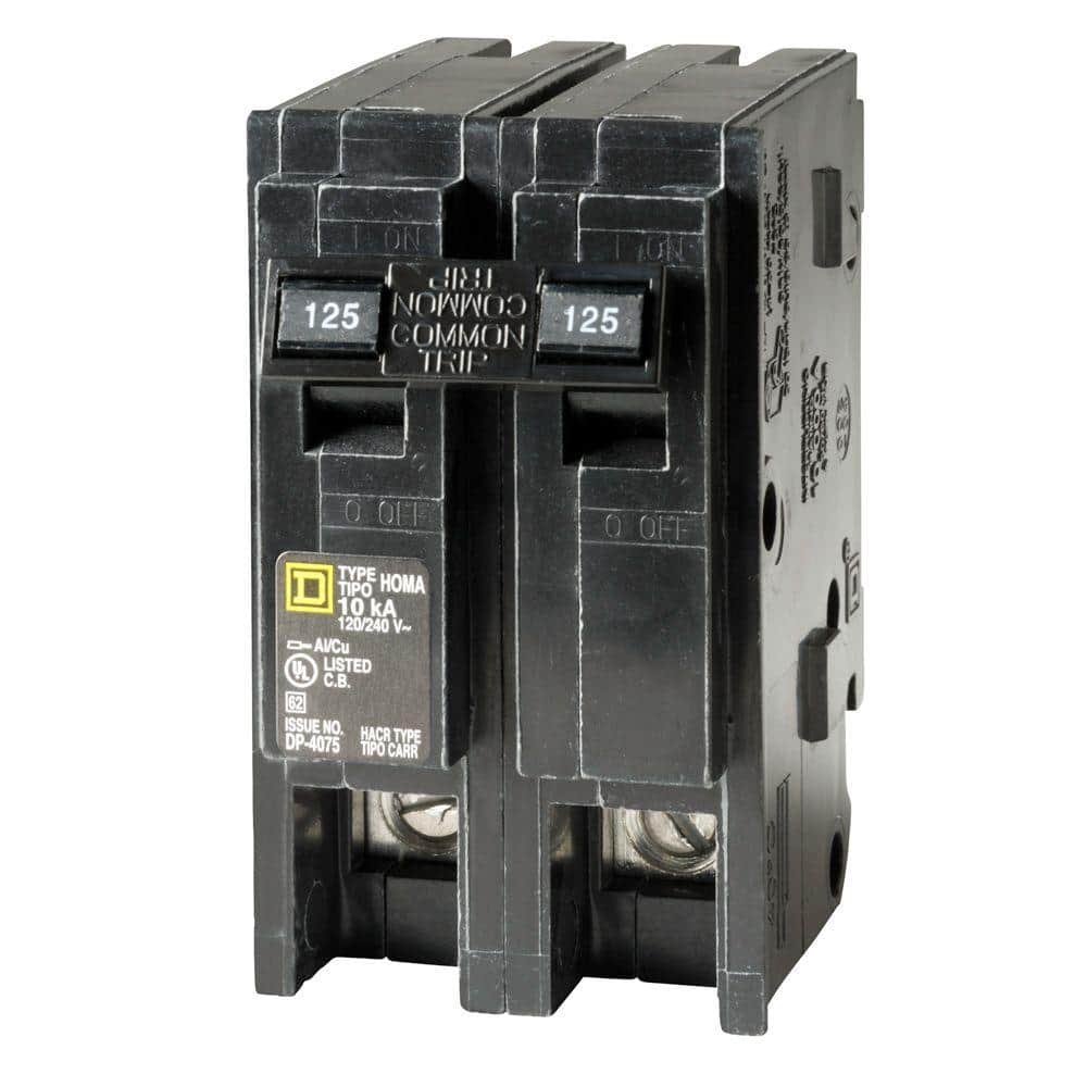 Square D Homeline 125 Amp 2-Pole Circuit Breaker, HOM2125CP - Image 7