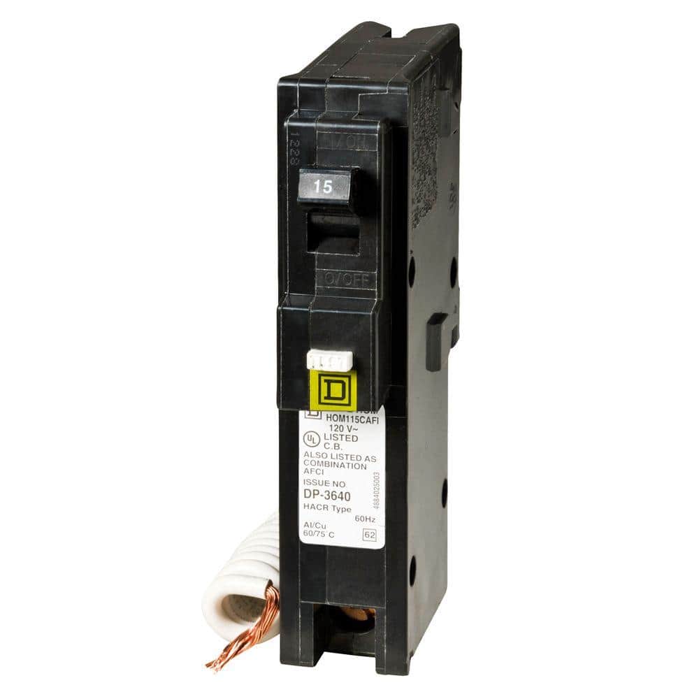 Square D Homeline 15-Amp Single-Pole Combination Arc Fault Circuit Breaker, HOM115CAFIC - Image 4