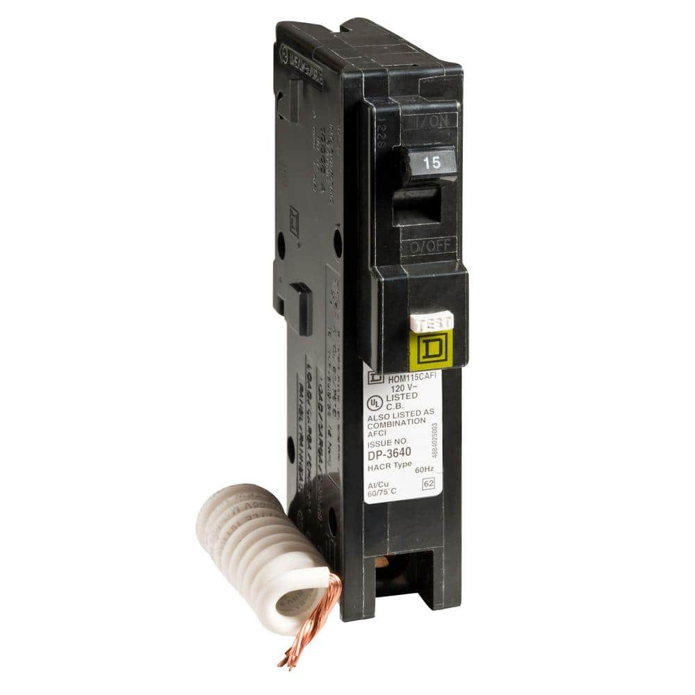 Square D Homeline 15-Amp Single-Pole Combination Arc Fault Circuit Breaker, HOM115CAFIC - Image 5