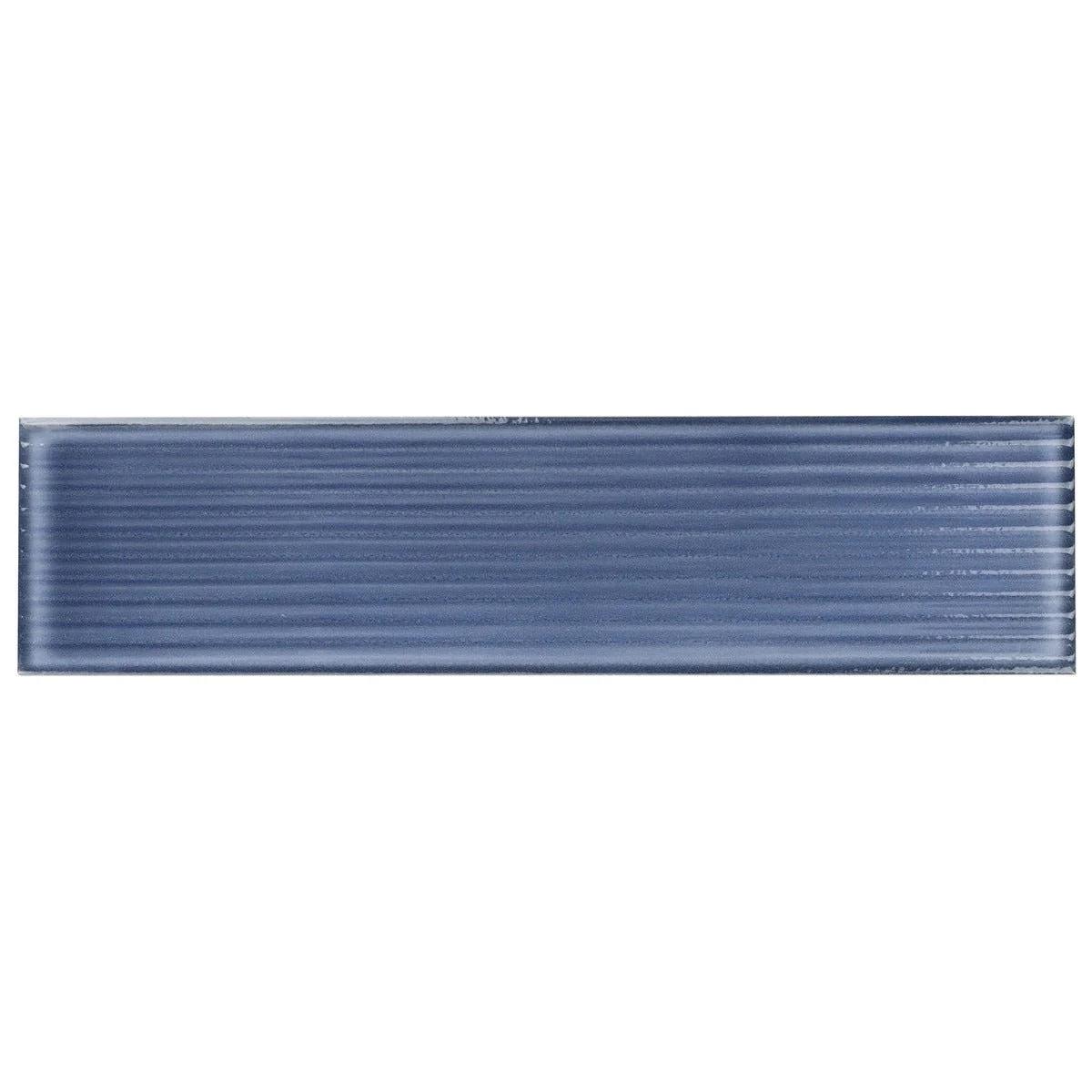 Stacy Garcia ArtBlock Denim Blue 4x16 Fluted Glossy Porcelain Tile - Image 4