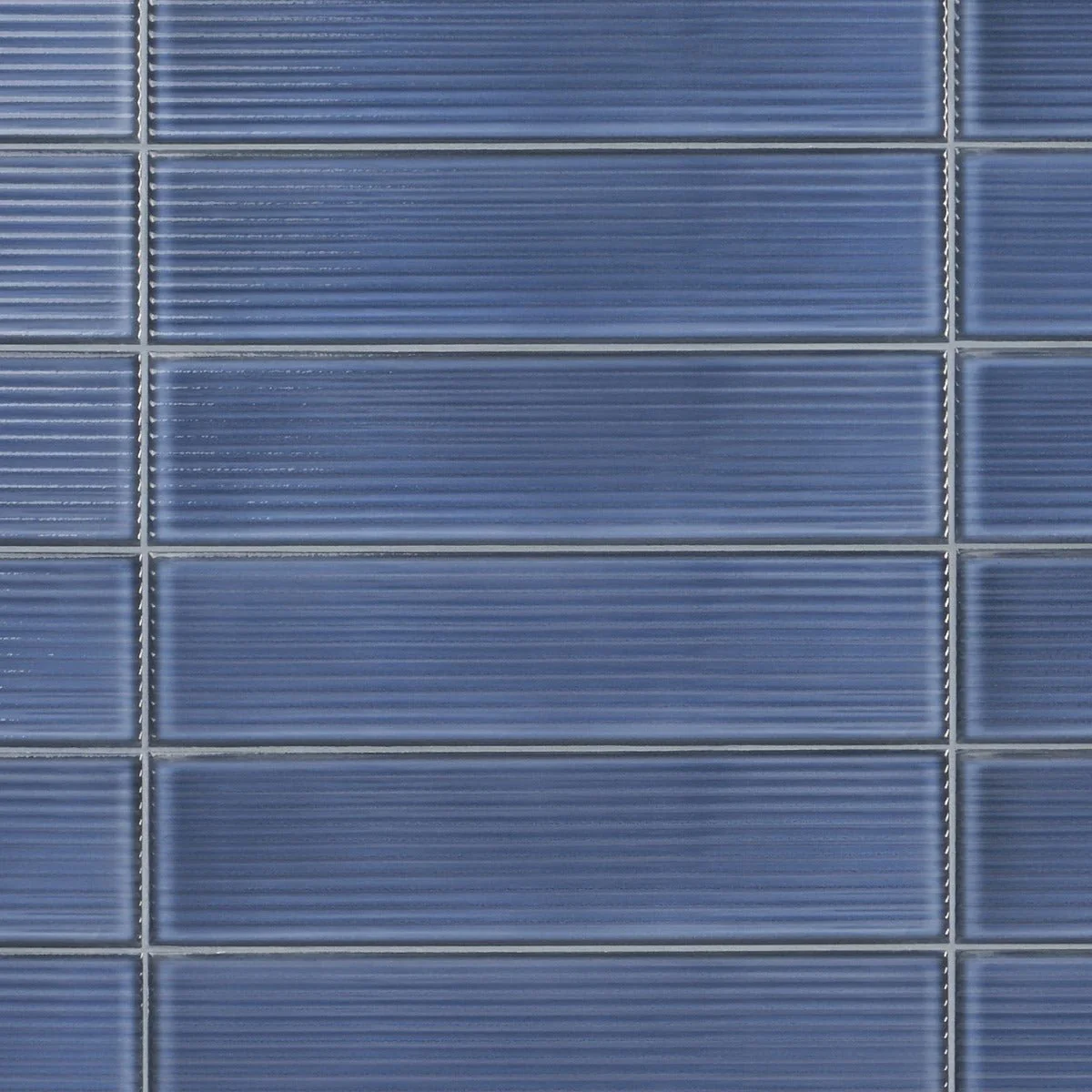 Stacy Garcia ArtBlock Denim Blue 4x16 Fluted Glossy Porcelain Tile - Image 6