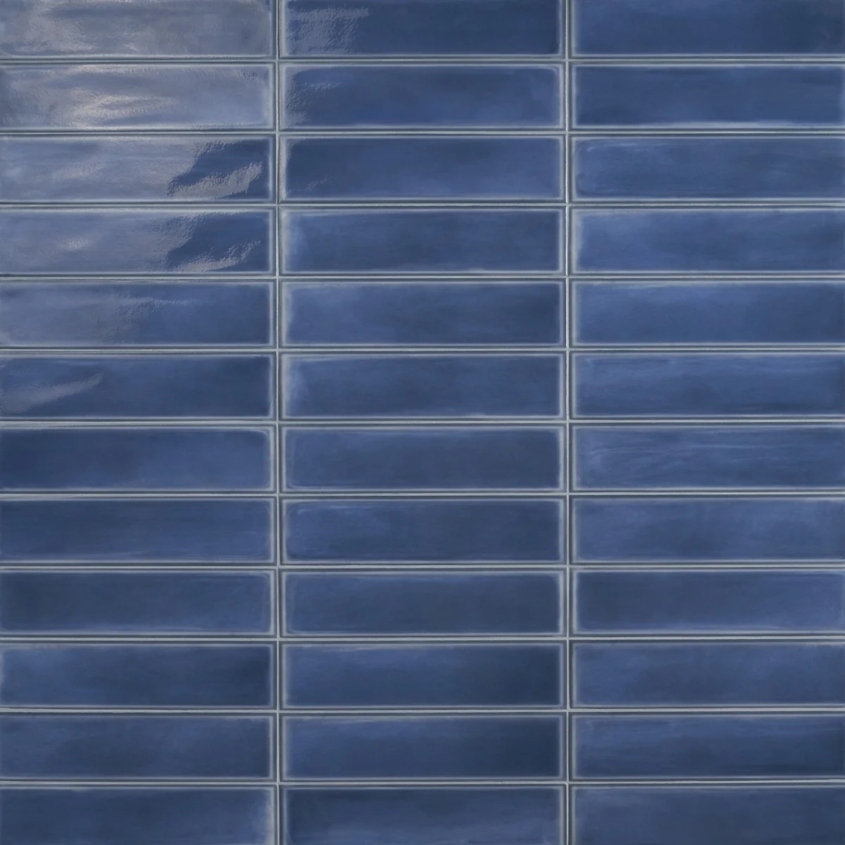 Stacy Garcia Artblock Denim Blue 4x16 Glossy Porcelain Tile - Image 3