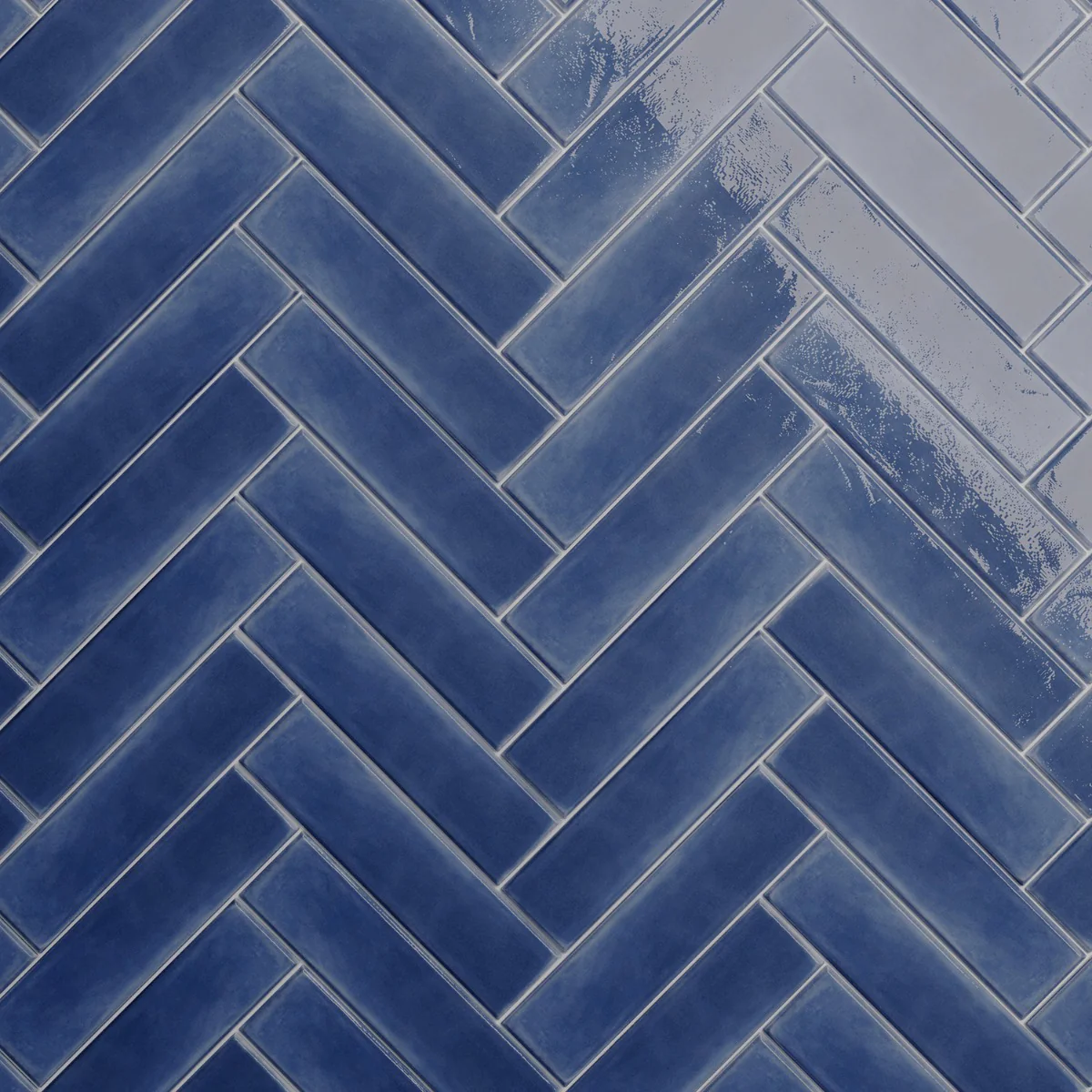 Stacy Garcia Artblock Denim Blue 4x16 Glossy Porcelain Tile - Image 5