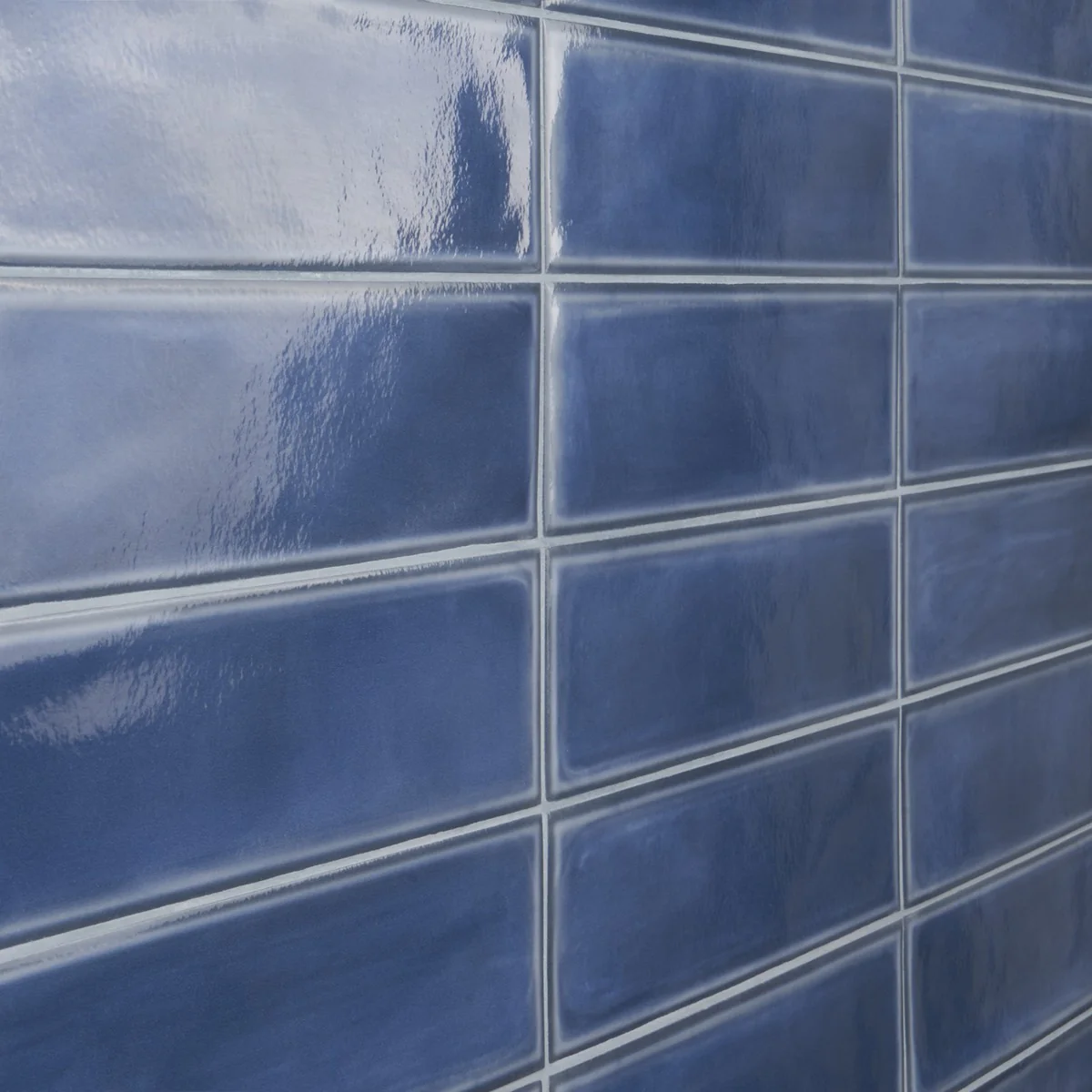 Stacy Garcia Artblock Denim Blue 4x16 Glossy Porcelain Tile - Image 8