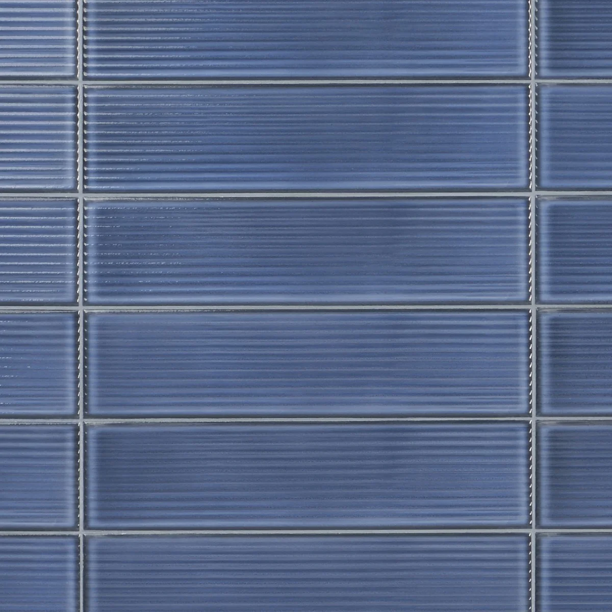 Stacy Garcia ArtBlock Fluted Denim Blue 4x16 Glossy Porcelain Tile - Image 6
