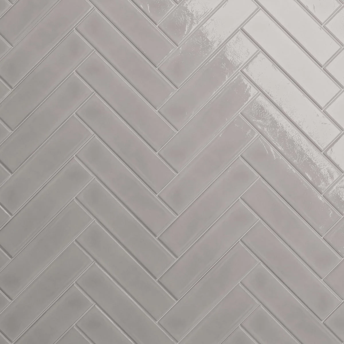 Stacy Garcia ArtBlock Grigio Gray 4x16 Glossy Porcelain Tile - Image 5