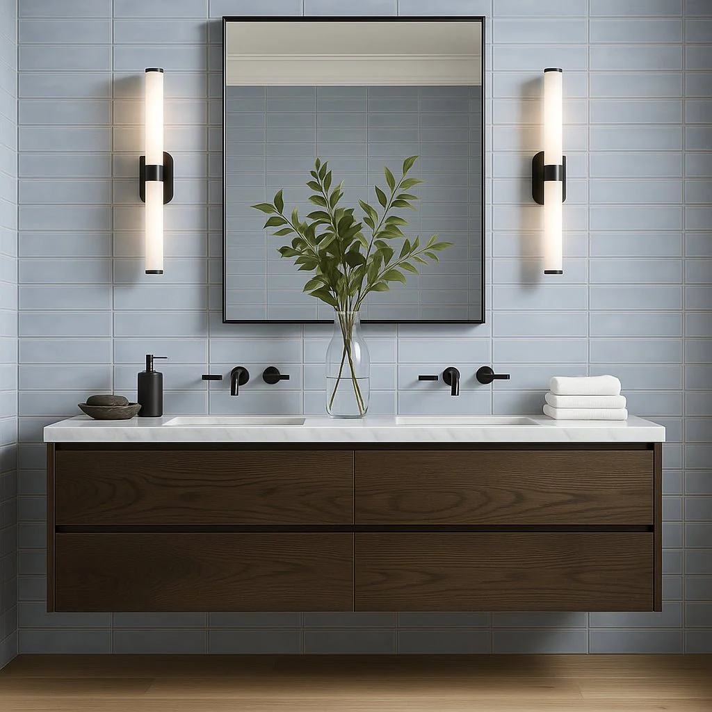 Stacy Garcia Azure Blue Matte Porcelain Tile 4x16 - Image 10